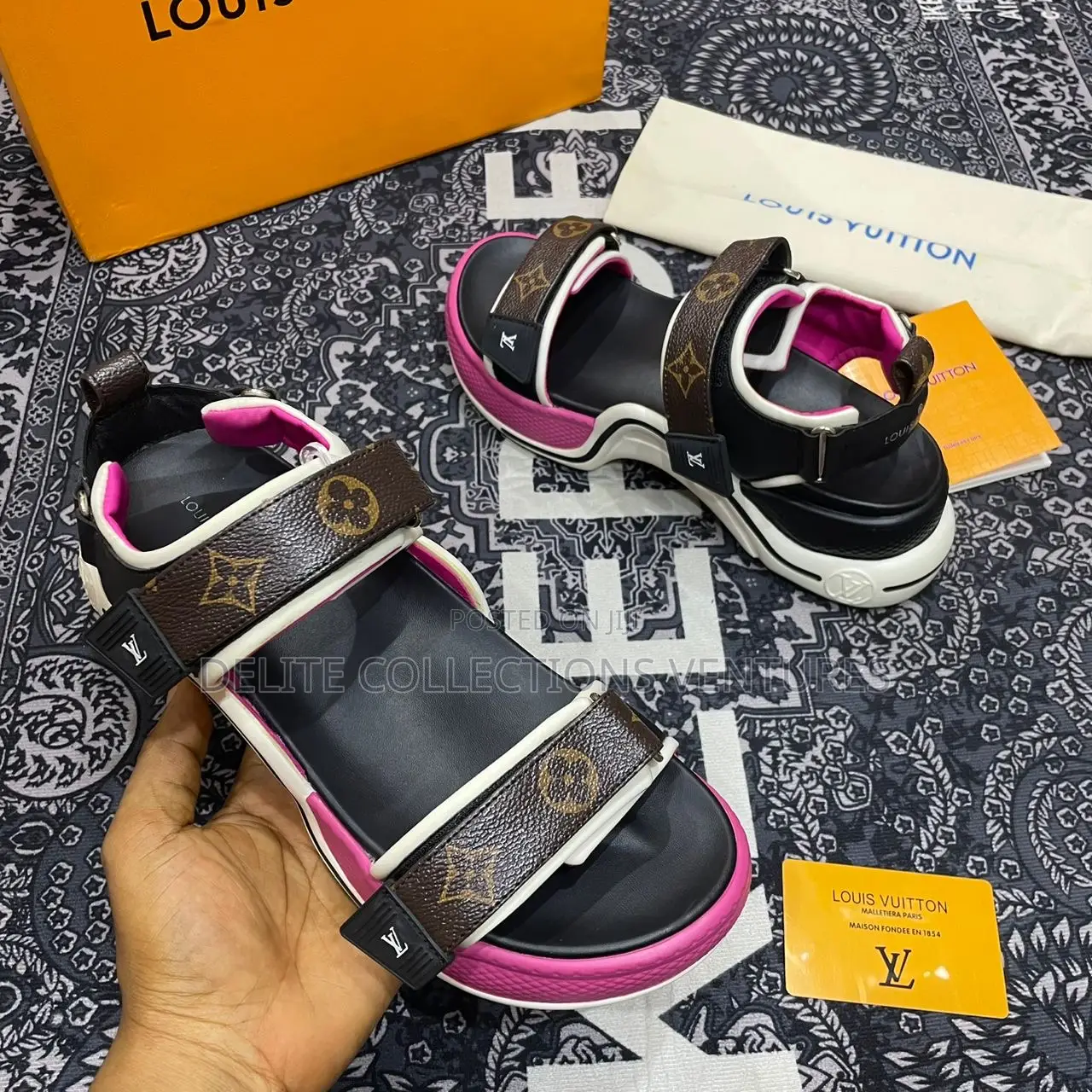 *Luxury Louis Vuitton Sandals for Women || Now Available
