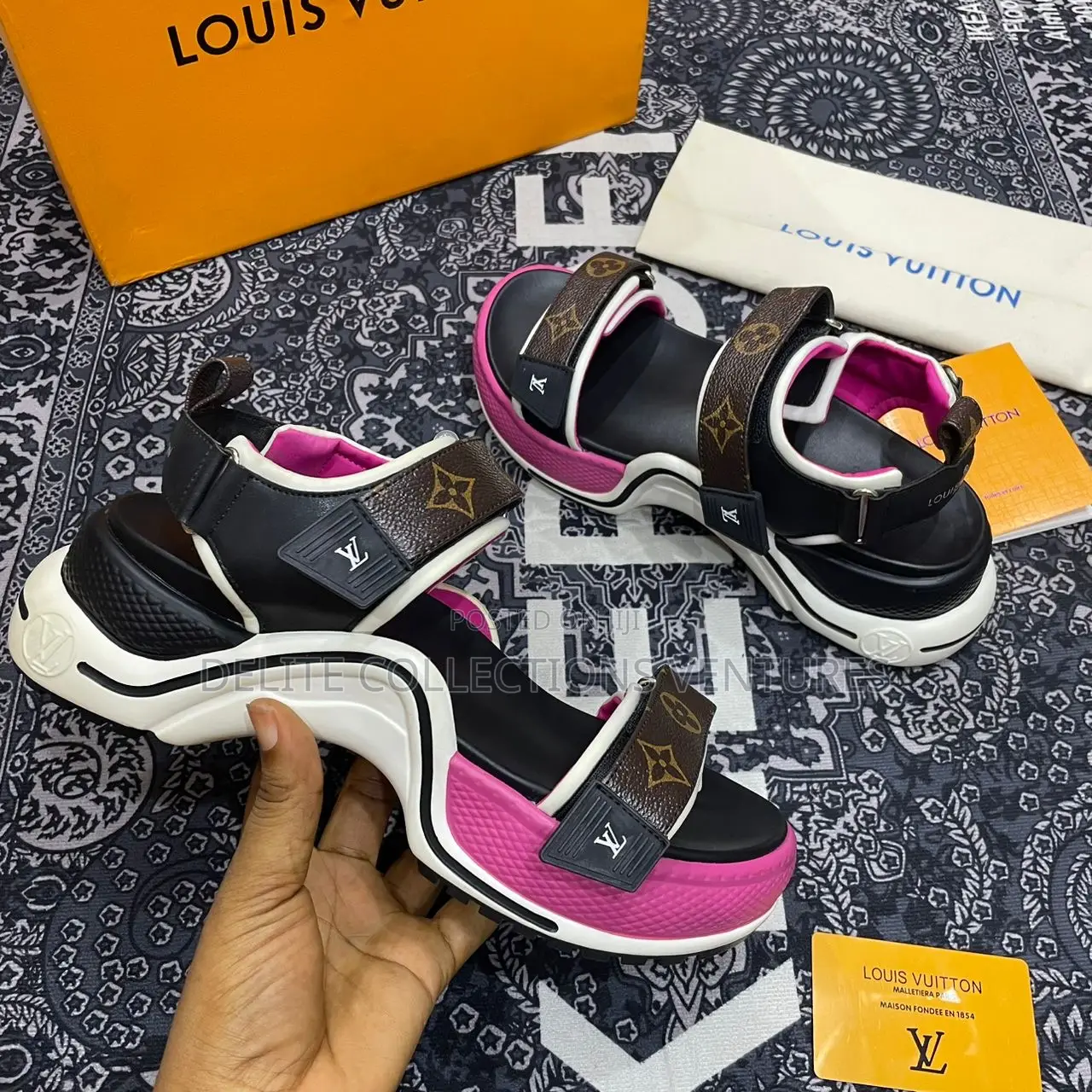 *Luxury Louis Vuitton Sandals for Women || Now Available