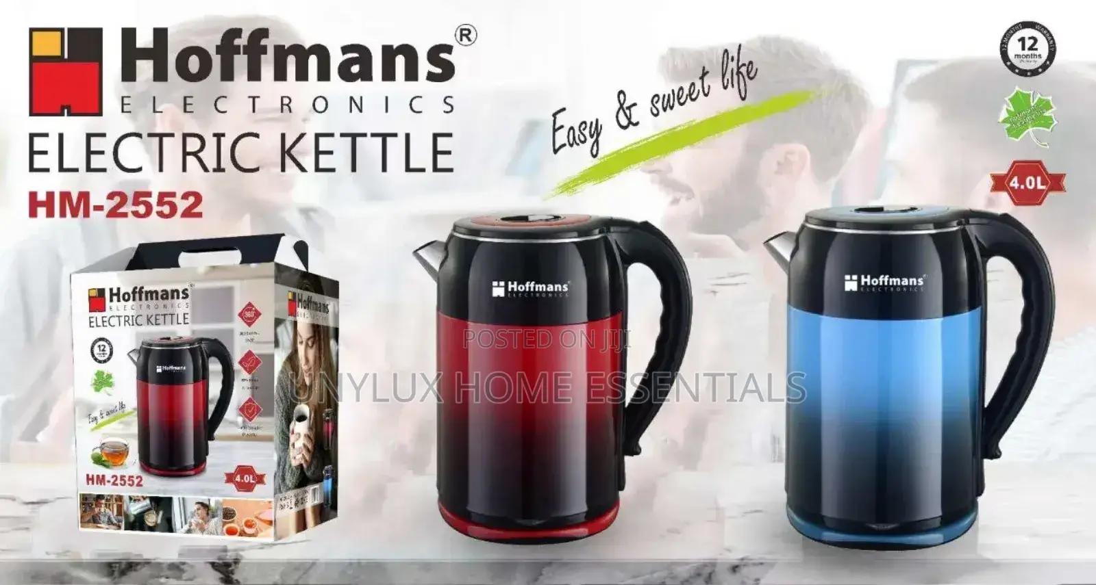 Hoffmans Electronic Electric Kettle