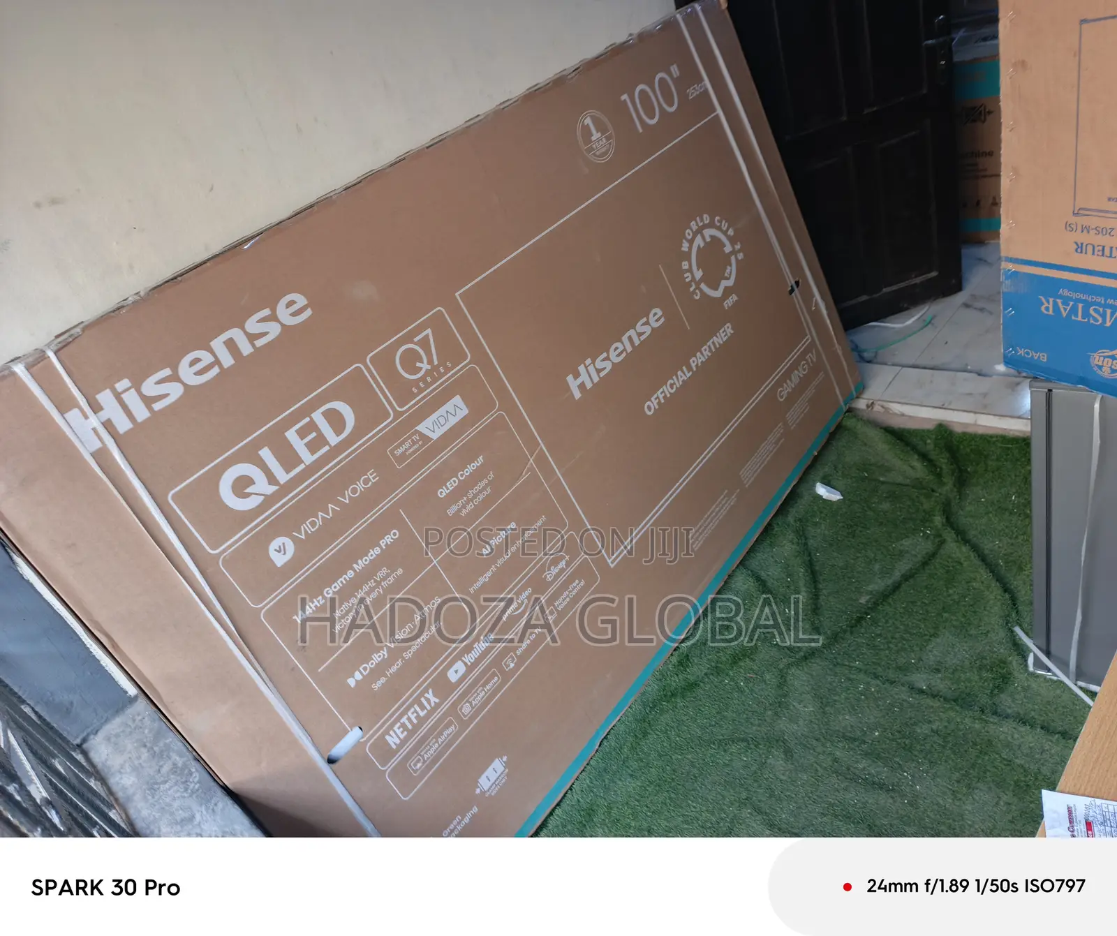 Hisense 100-inch Tv100q7q Flat Panel Display