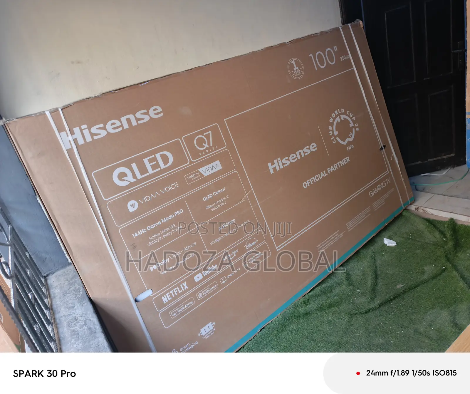 Hisense Tv100q7q Large Screen Smart Tv