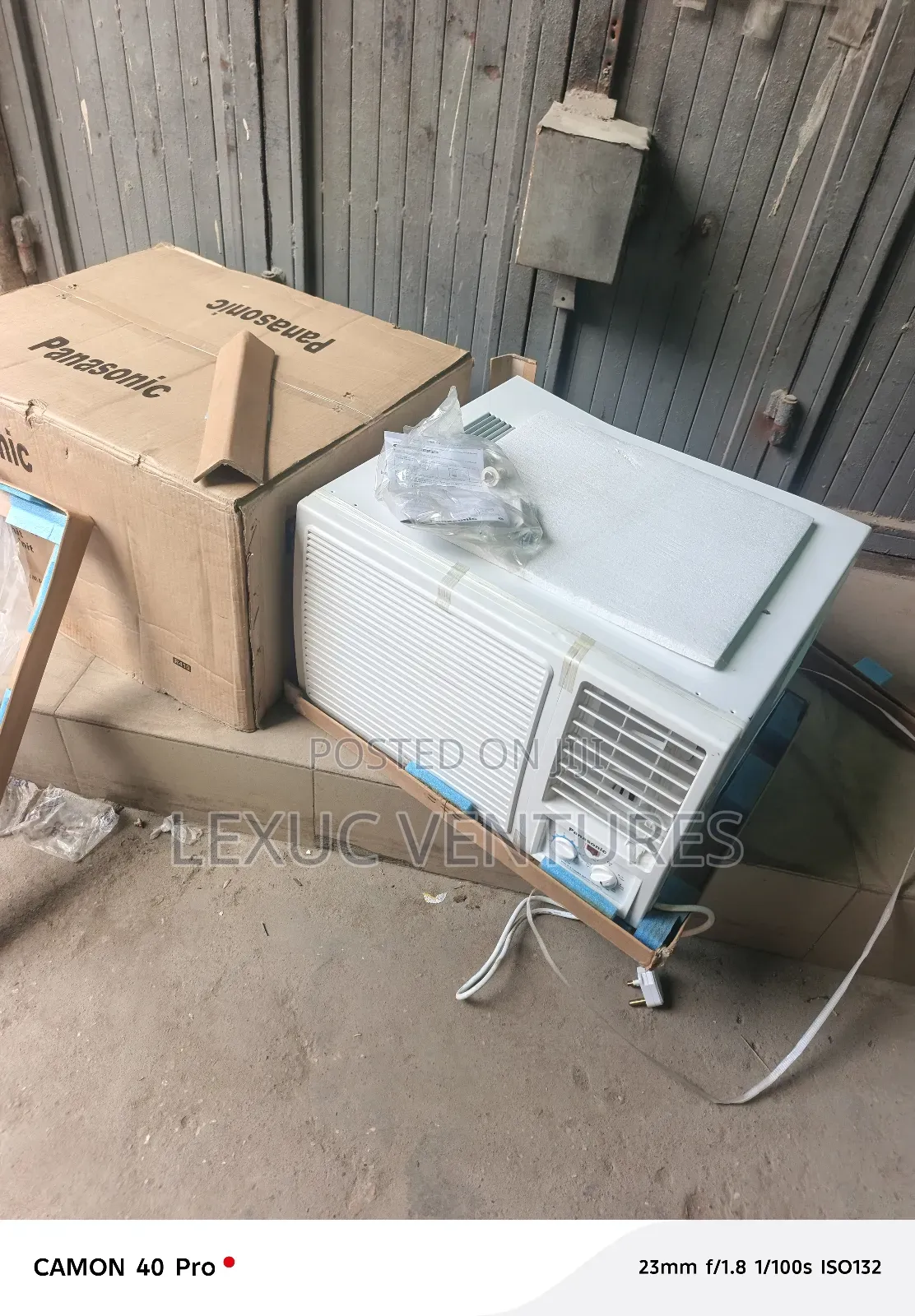Panasonic Window Air Conditioner 100% Copper 1.5hp Brand New