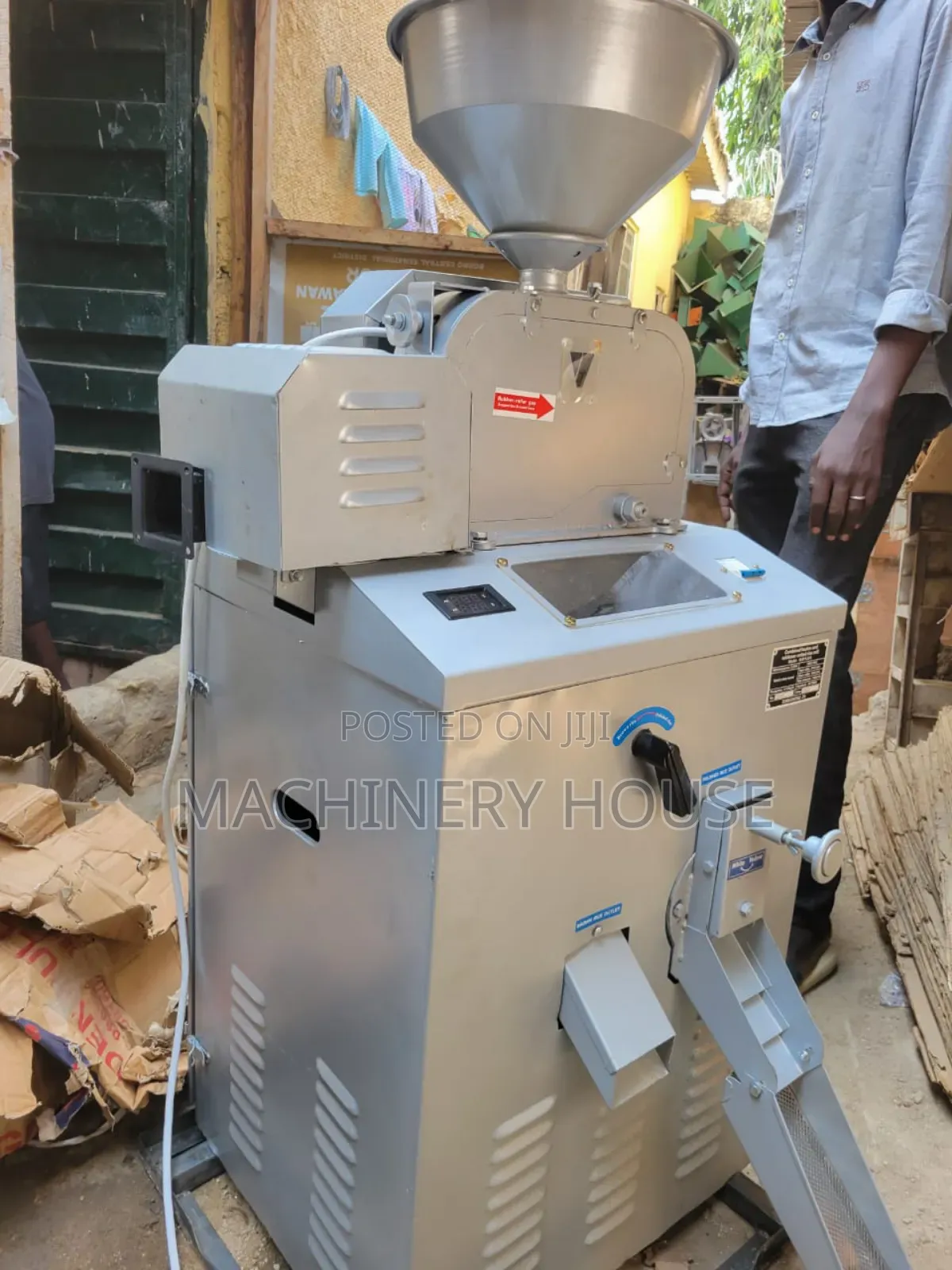 Combine Rice Husker and Whitener Rice Milling Machines