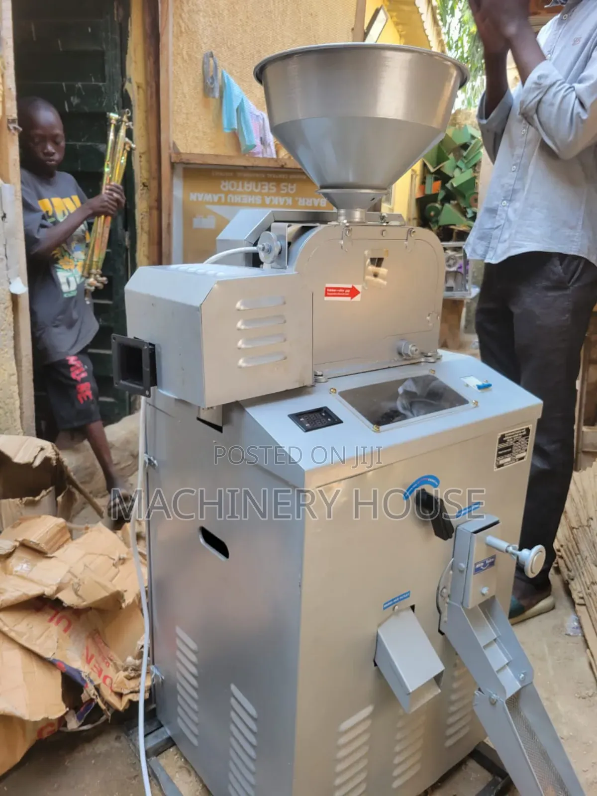 Combine Rice Husker and Whitener Rice Milling Machines