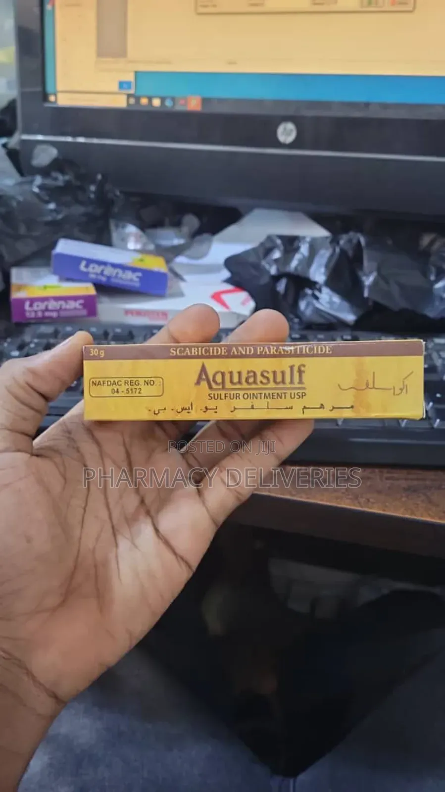 Aquasulf Sulfur Ointment Usp – Scabies Skin Parasite Treatment