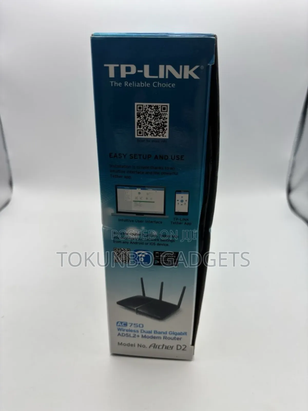 Tp-Link Archer D2 Ac750 Wireless Dual Band Gigabit Adsl2+ Modem Router