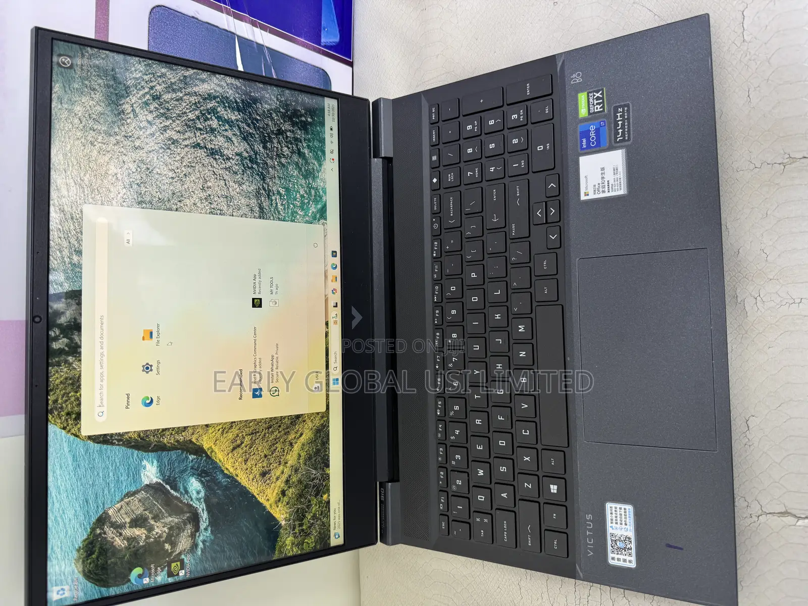 Laptop HP Victus 15 16GB Intel Core i7 SSD 512GB