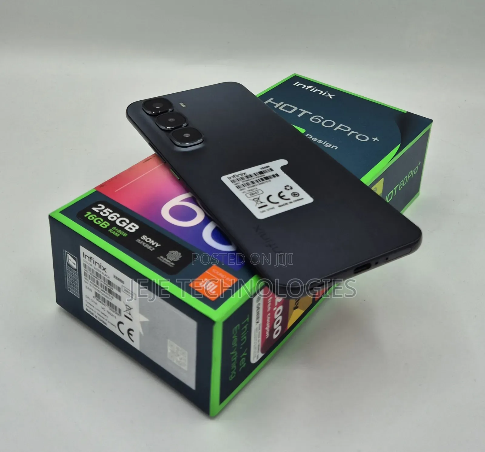 Infinix Hot 60 Pro+ 128 GB Black