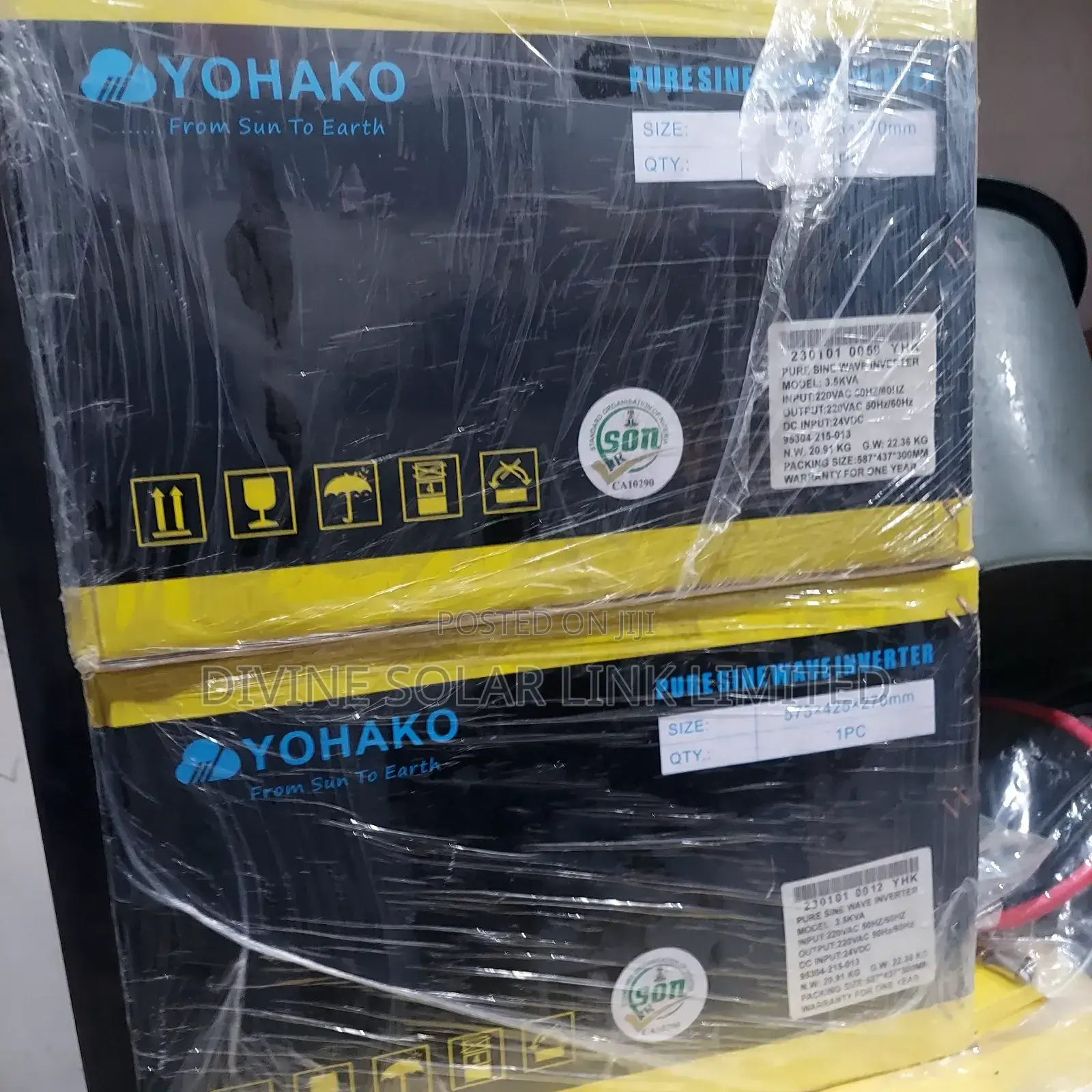 Yohako 3.5kva Non Hybrid