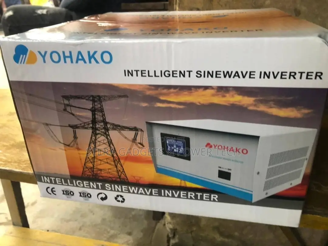 Yohako 1kva 12v Pure Sine Wave Inverter