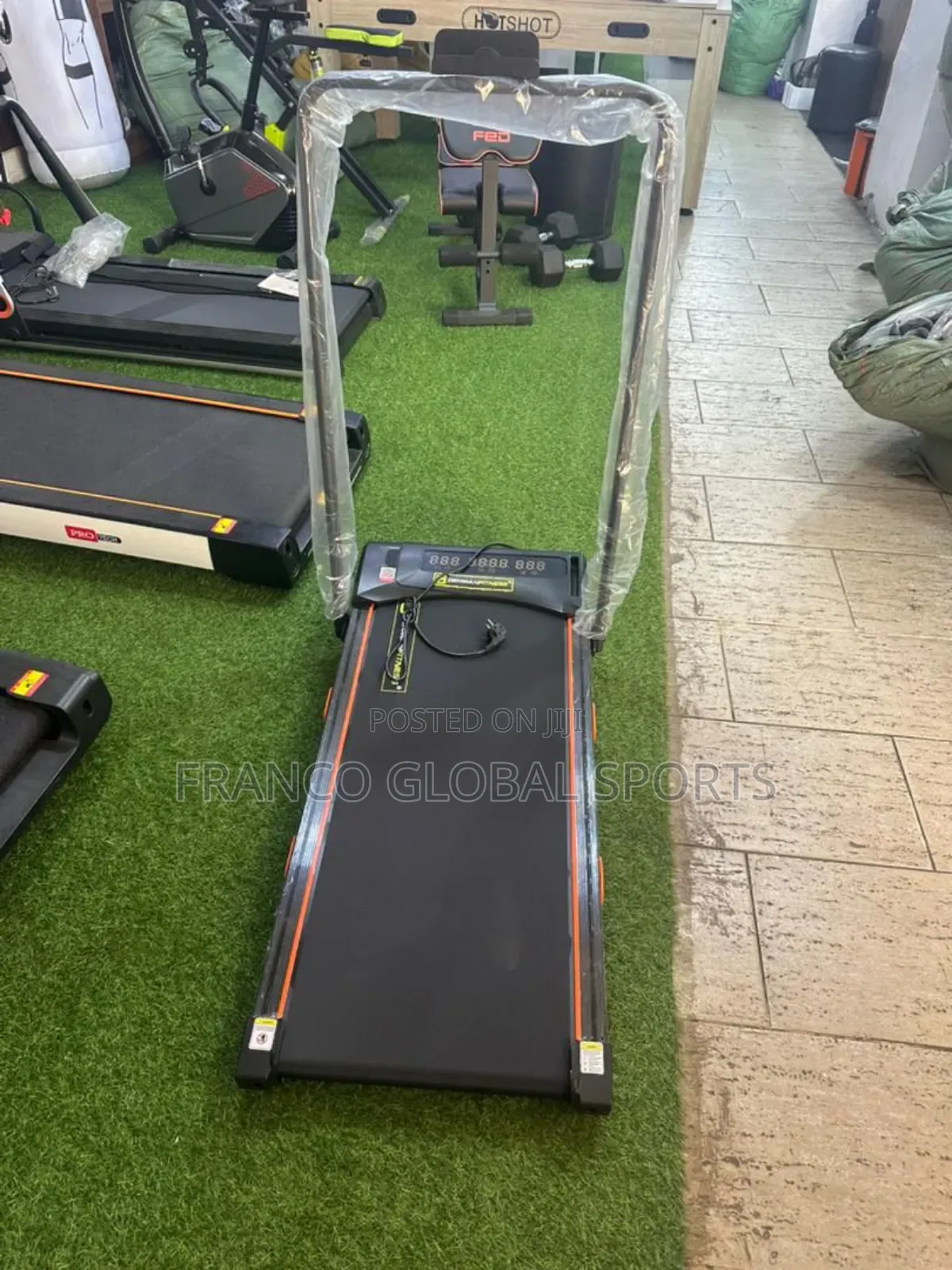 2hp Platform Hotshot Electric Running Treadmill.