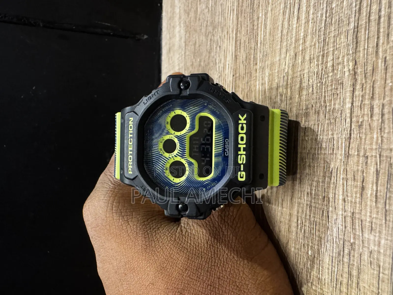 Casio G-Shock Dw-5900td-9 Time Distortion Limited Edition