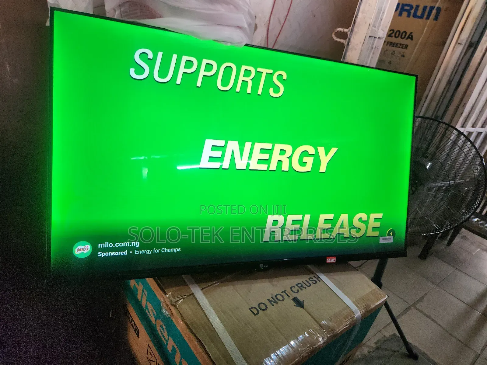 Lg 45inches Smart Frameless