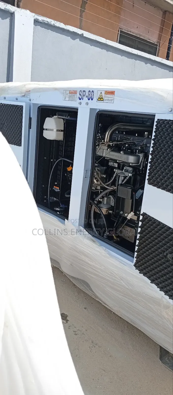 80kva Uk Brand New Perkins Soundproof Copper Coil Generator