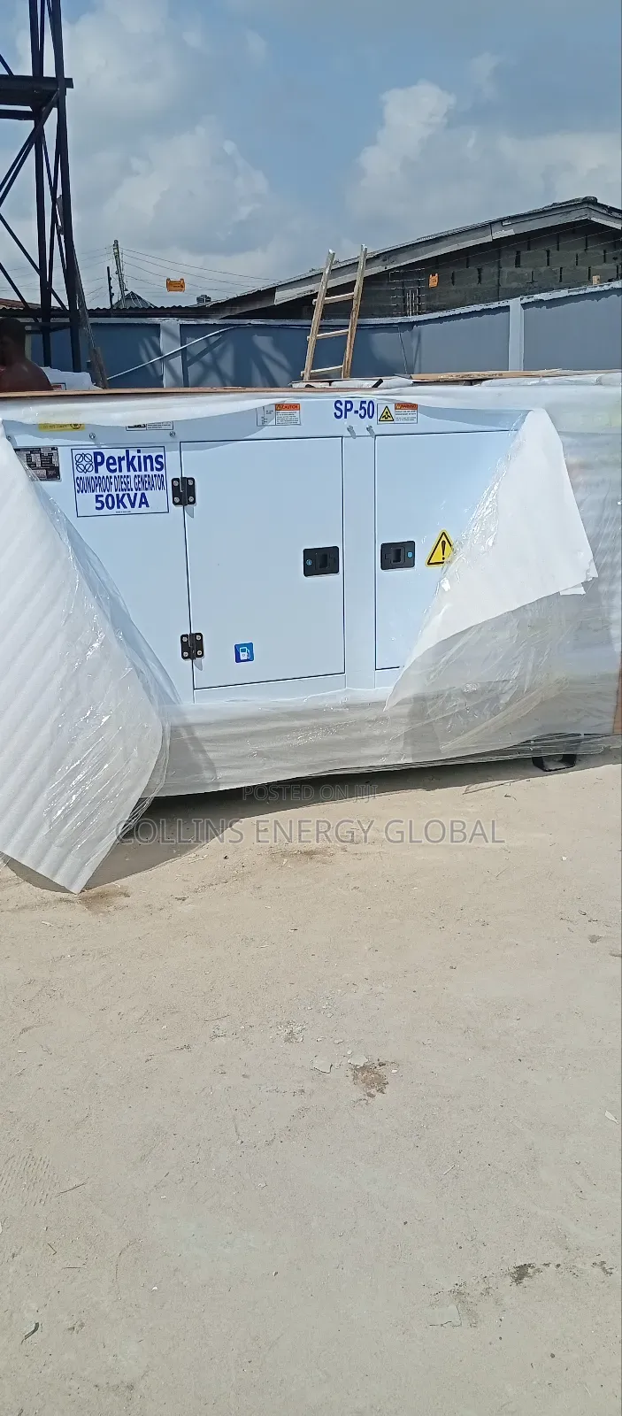 50kva Uk Brand New Perkins Soundproof Copper Coil Generator