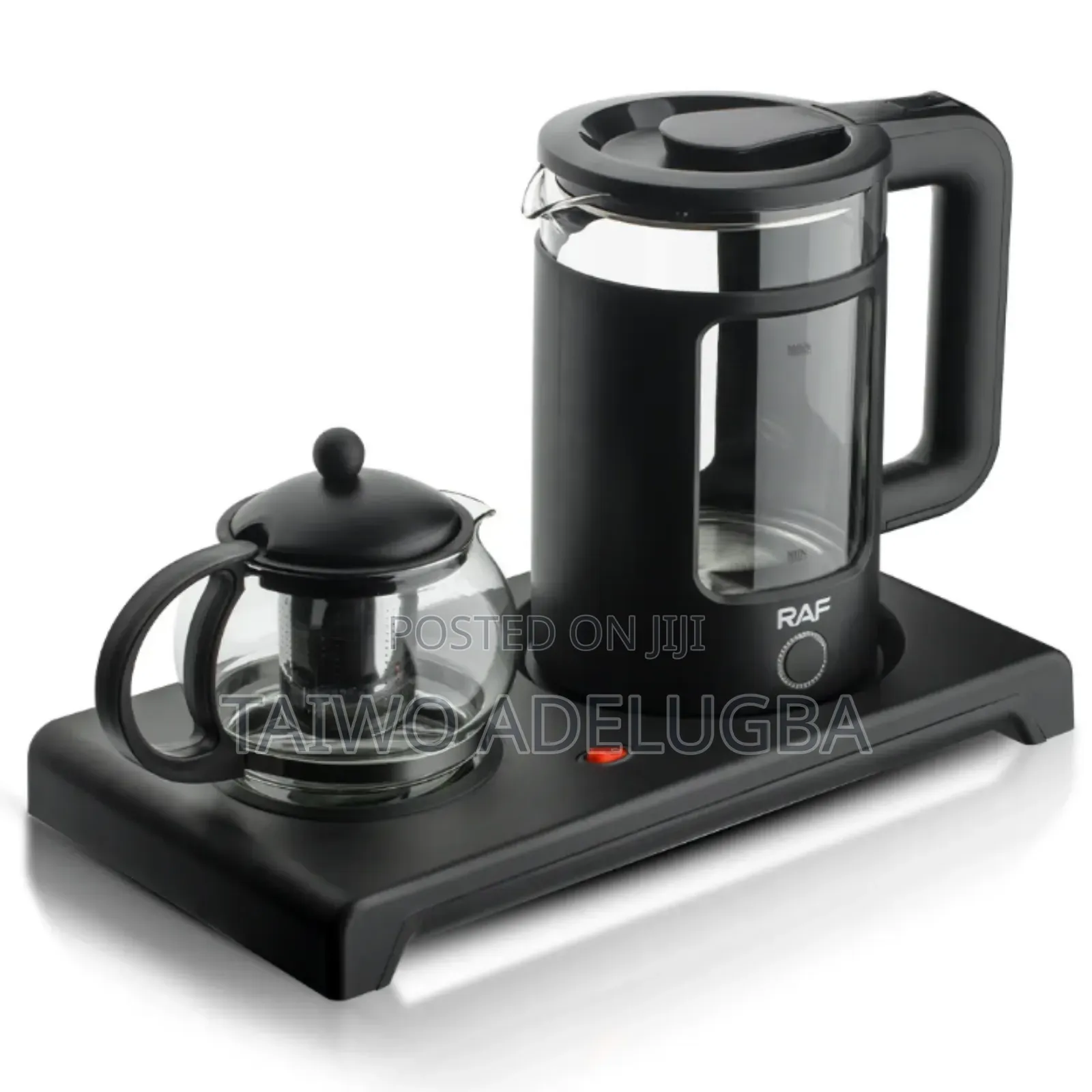 Raf Electric Kettle Tea Market Boiler Glass Tea Pot