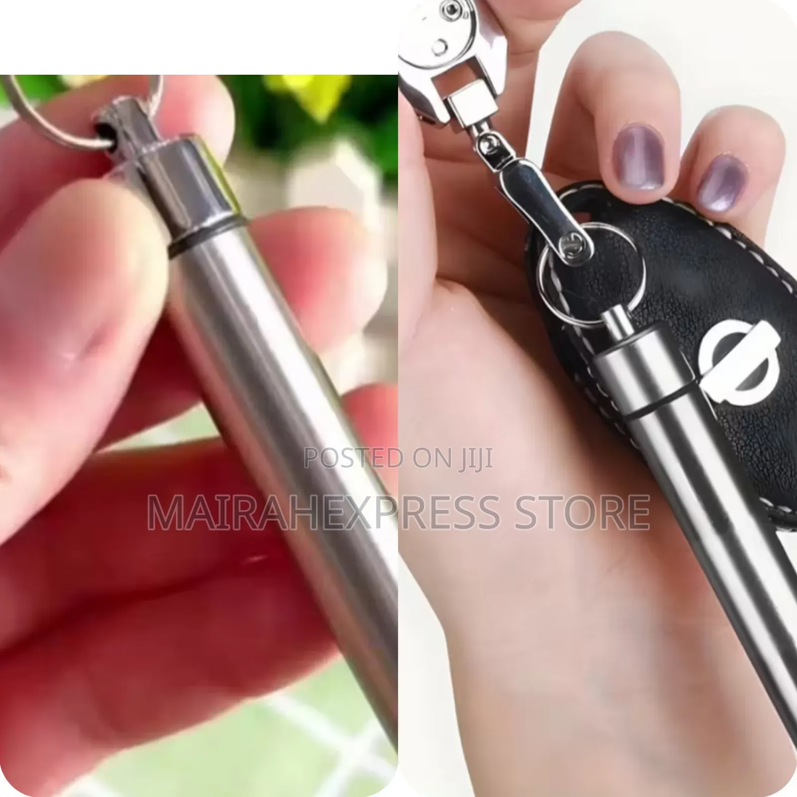 6 Portable Stainless Steel Ear Digging Spoons for Cleaning Ears