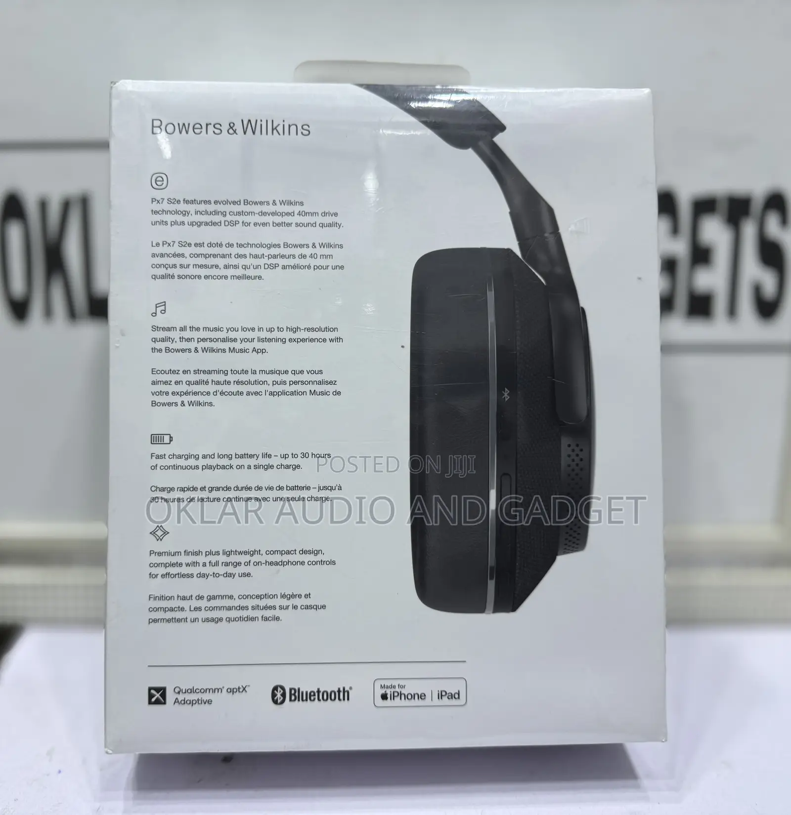Bowers & Wilkins Px7 S2e Noise Cancelling Headphones