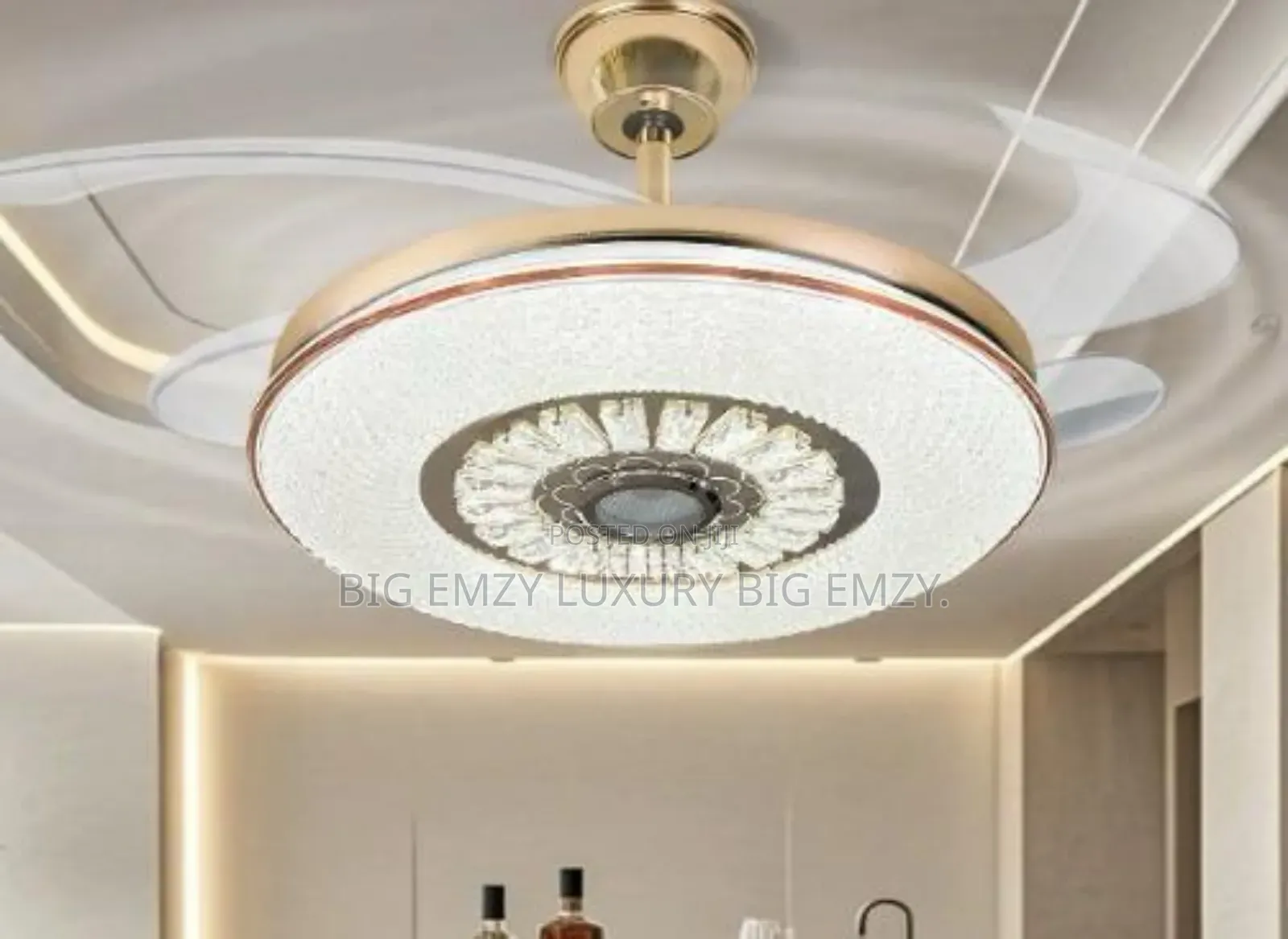 New Modern Mp3 Fan Chandelier Lights
