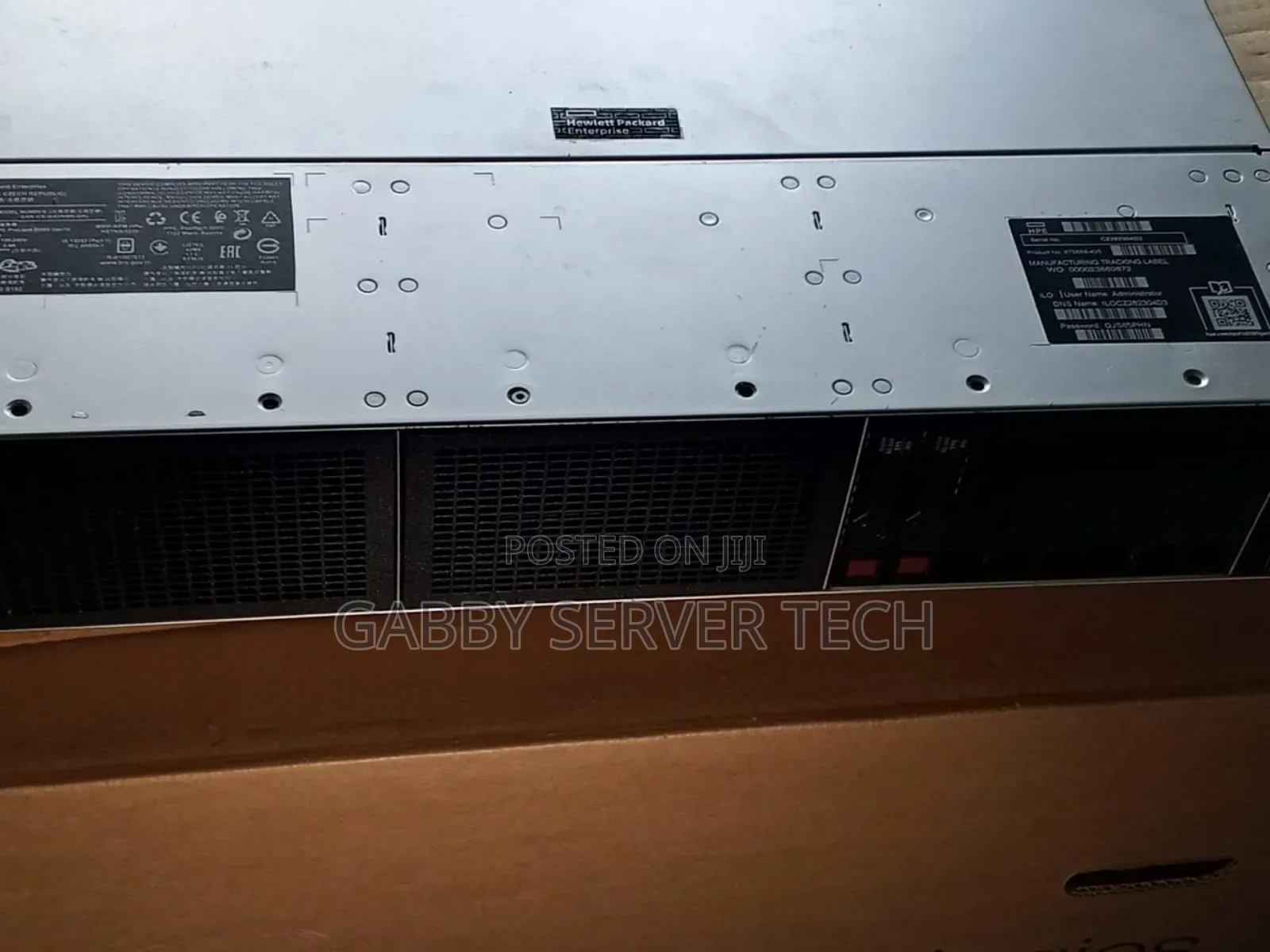 Server HP ProLiant DL380 Gen10 32GB Intel Xeon SSD 512GB