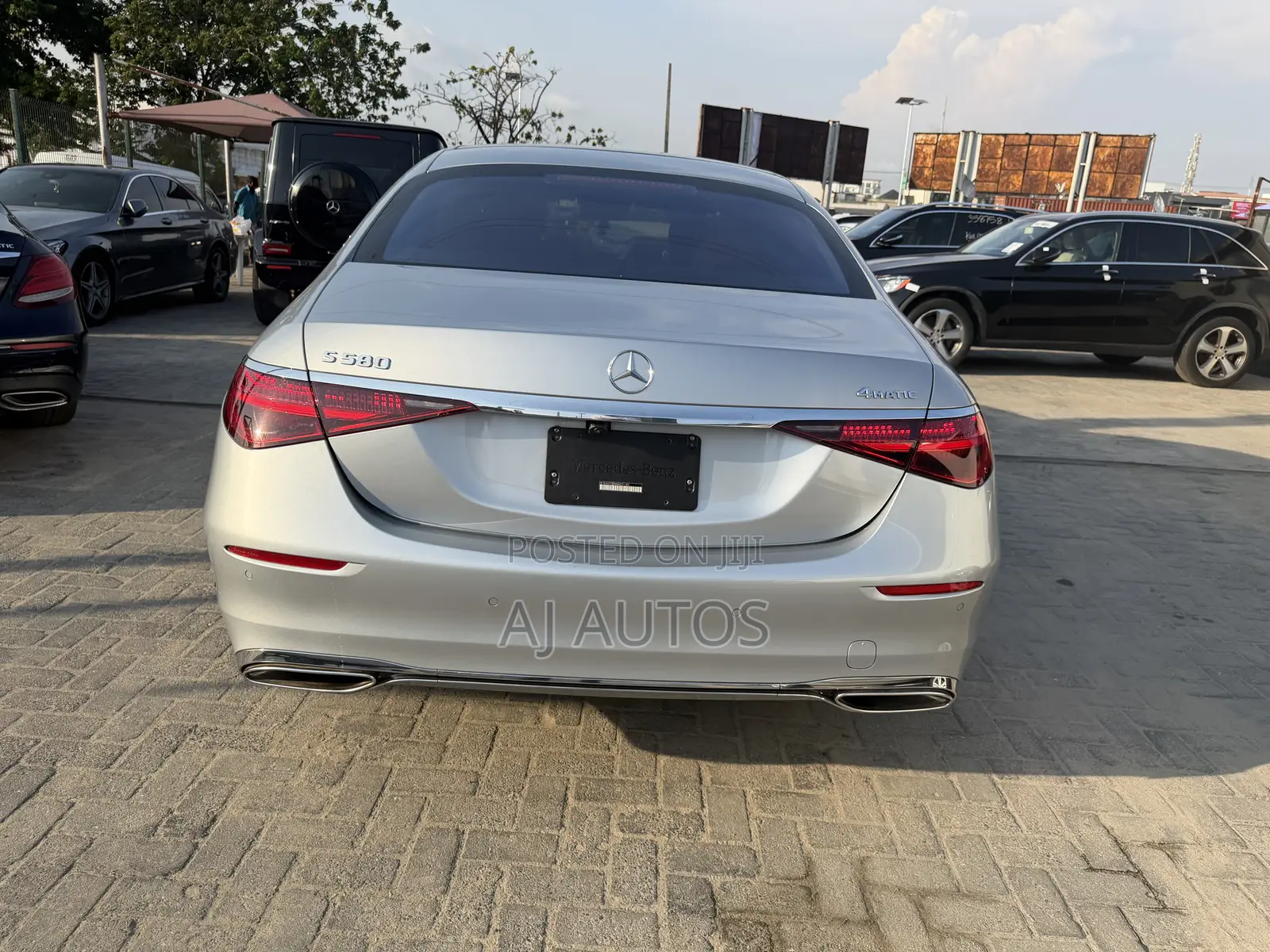 Mercedes-Benz S-Class S 580 4MATIC 2021 Silver