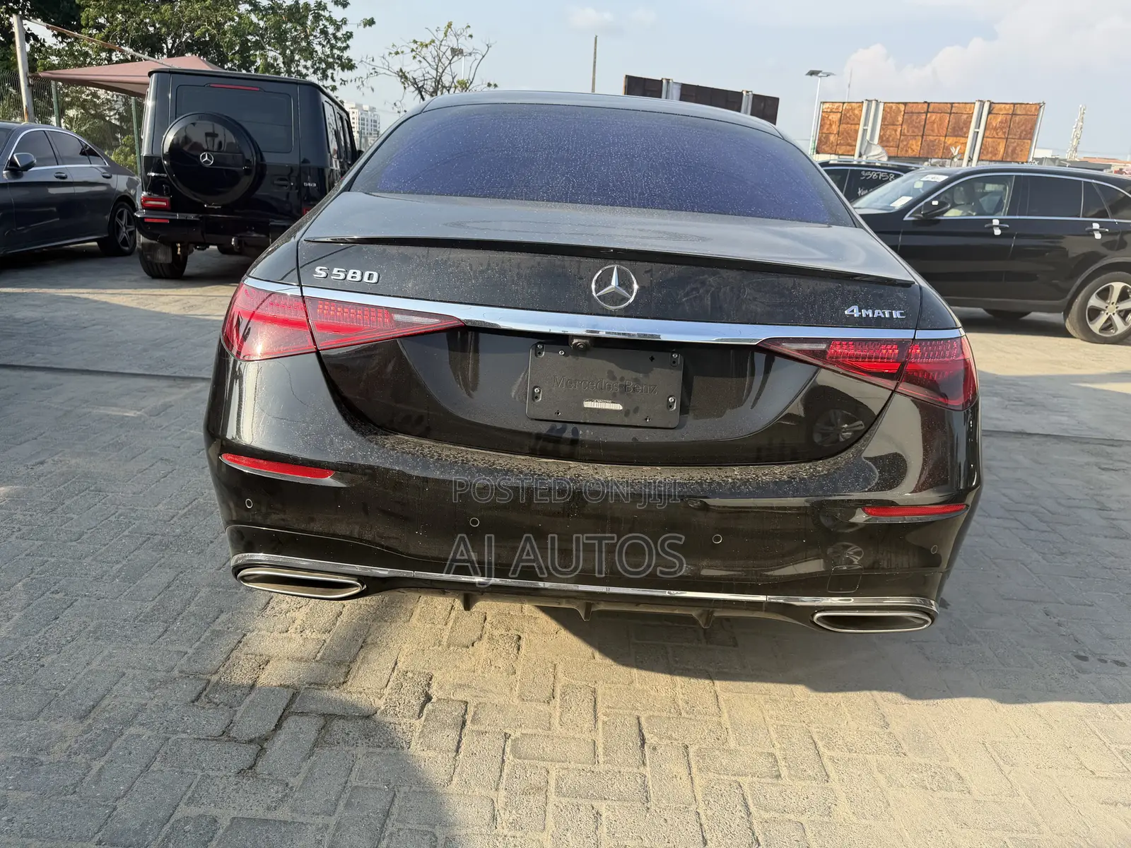 Mercedes-Benz S-Class S 580 4MATIC 2021 Black
