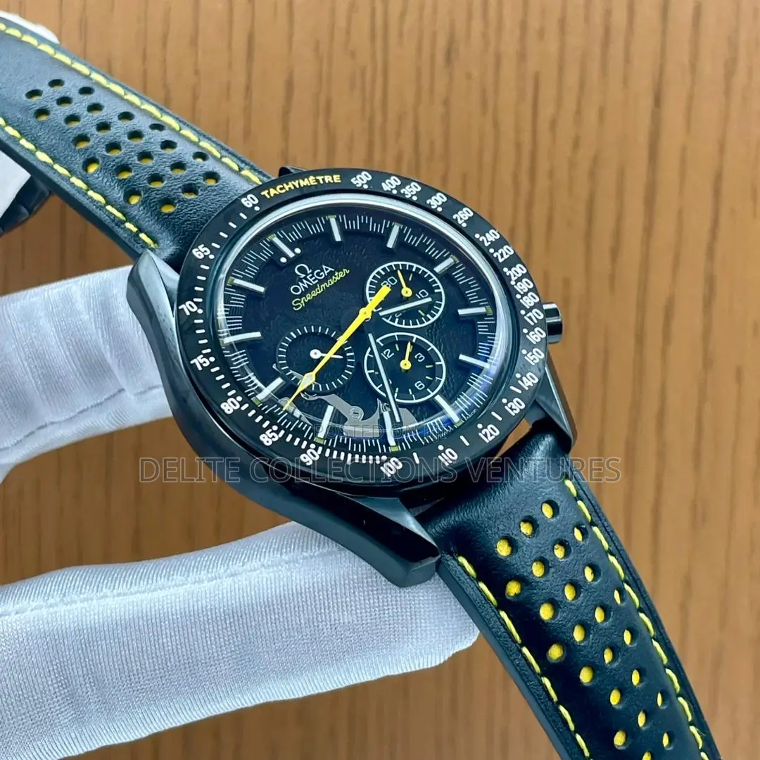 Original Omega Watch on Chain and Leather Available