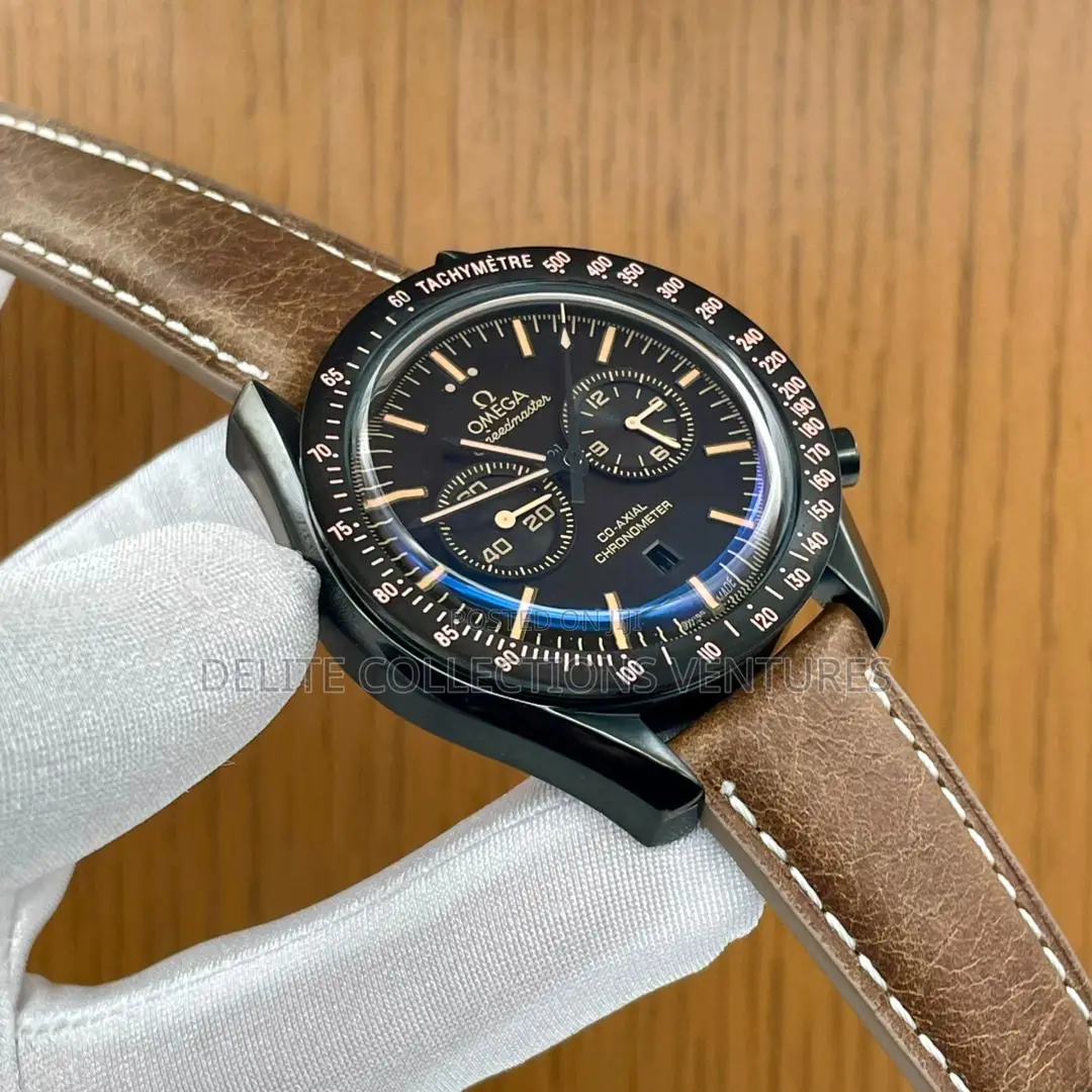 Original Omega Watch on Chain and Leather Available