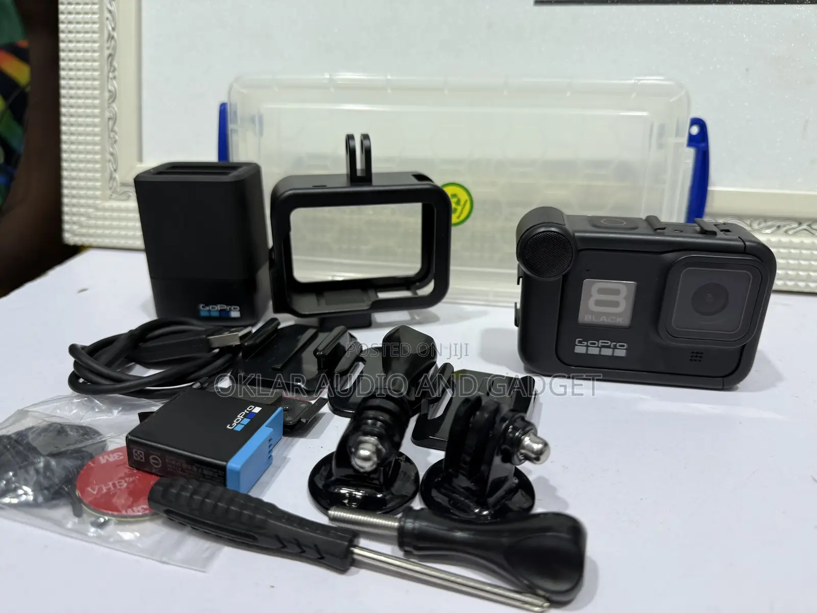 Gopro Hero 8 Action Camera With Media Mod And 2 Batteries