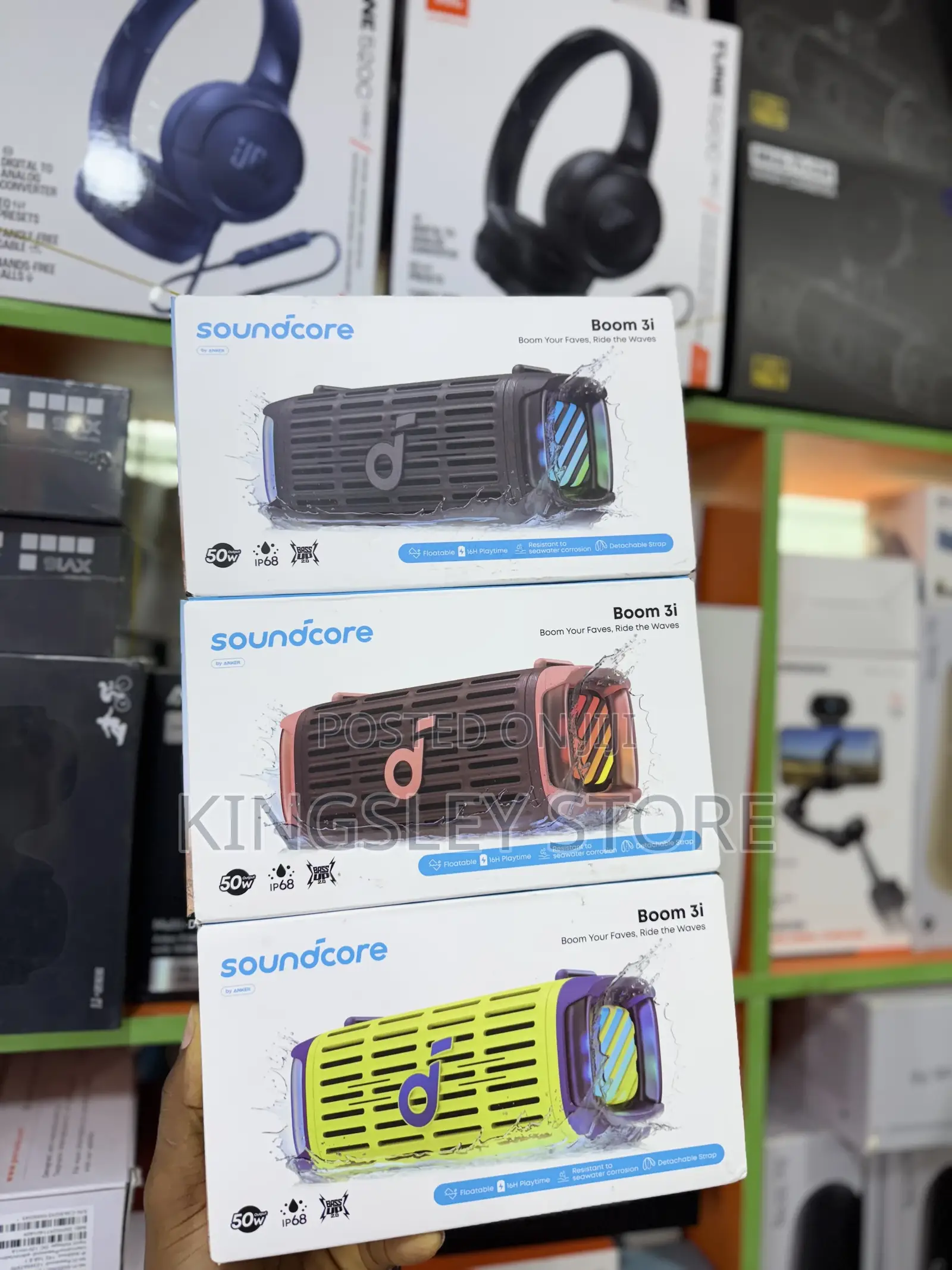 Soundcore Boom 3i | Portable Rugged Outdoor Speaker