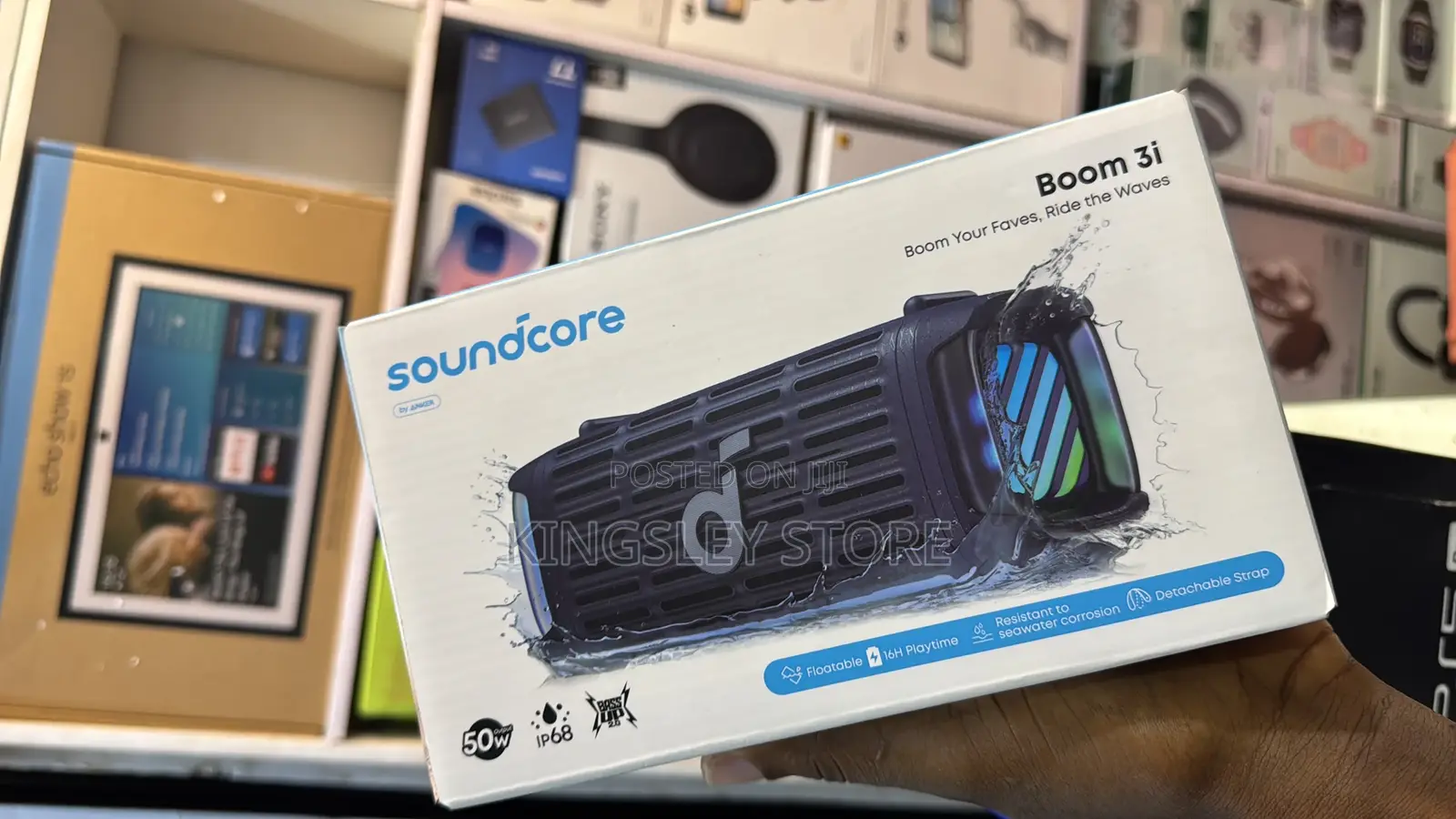 Soundcore Boom 3i | Portable Rugged Outdoor Speaker
