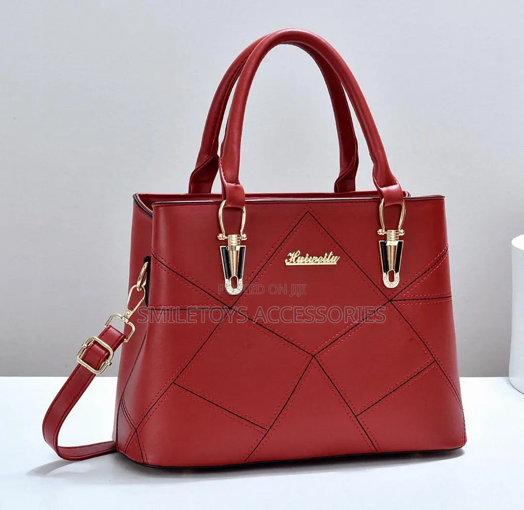 Elegant Women Handbag With Top Handle Shoulder Strap