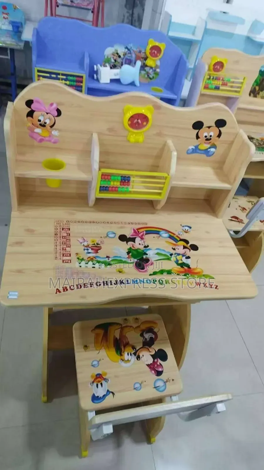 Children Kids Drawing Study Table Chair Set For Study T361.