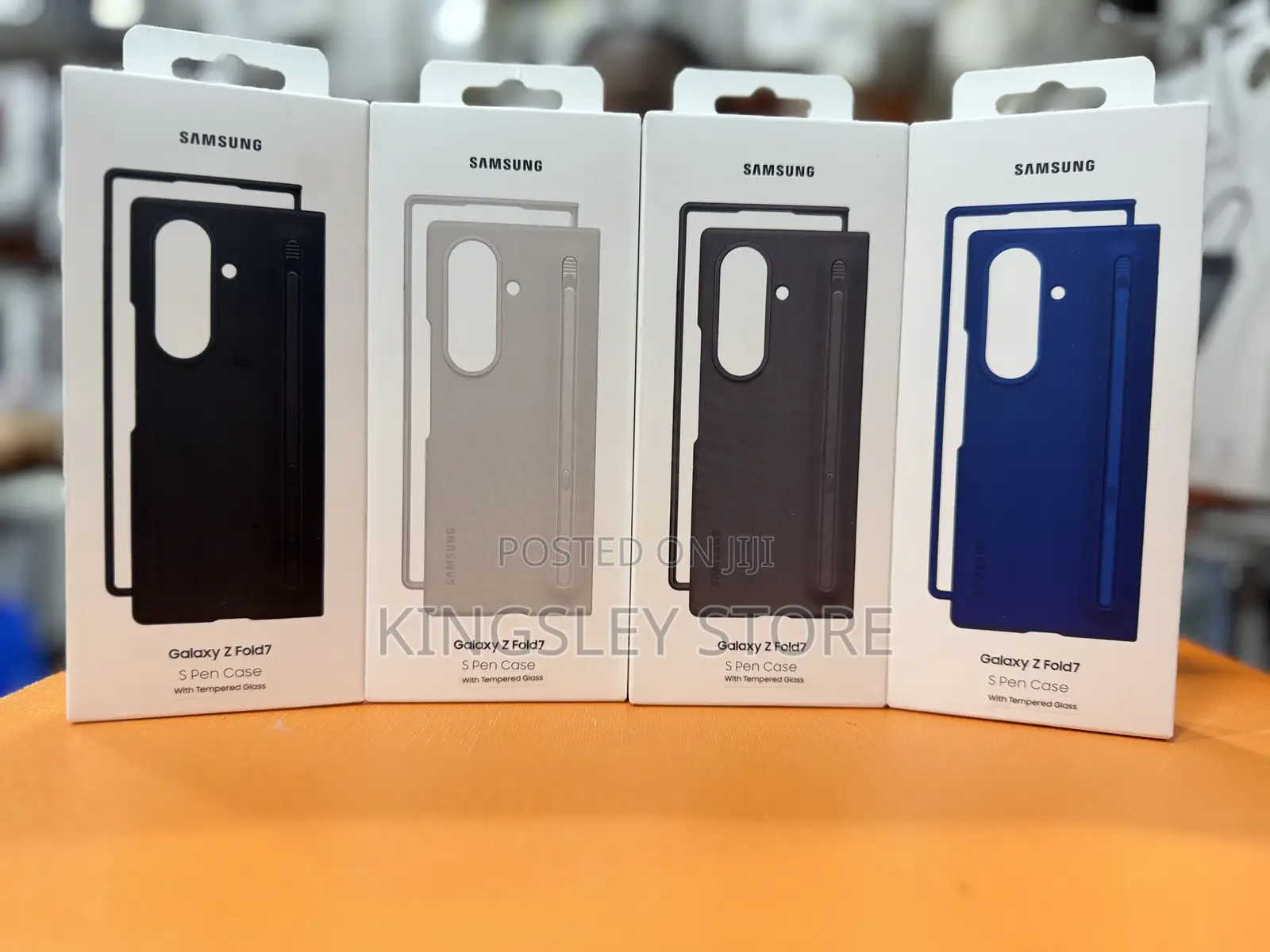 Original Samsung Galaxy Z Fold 7 Case With S Pen & Screen Protector