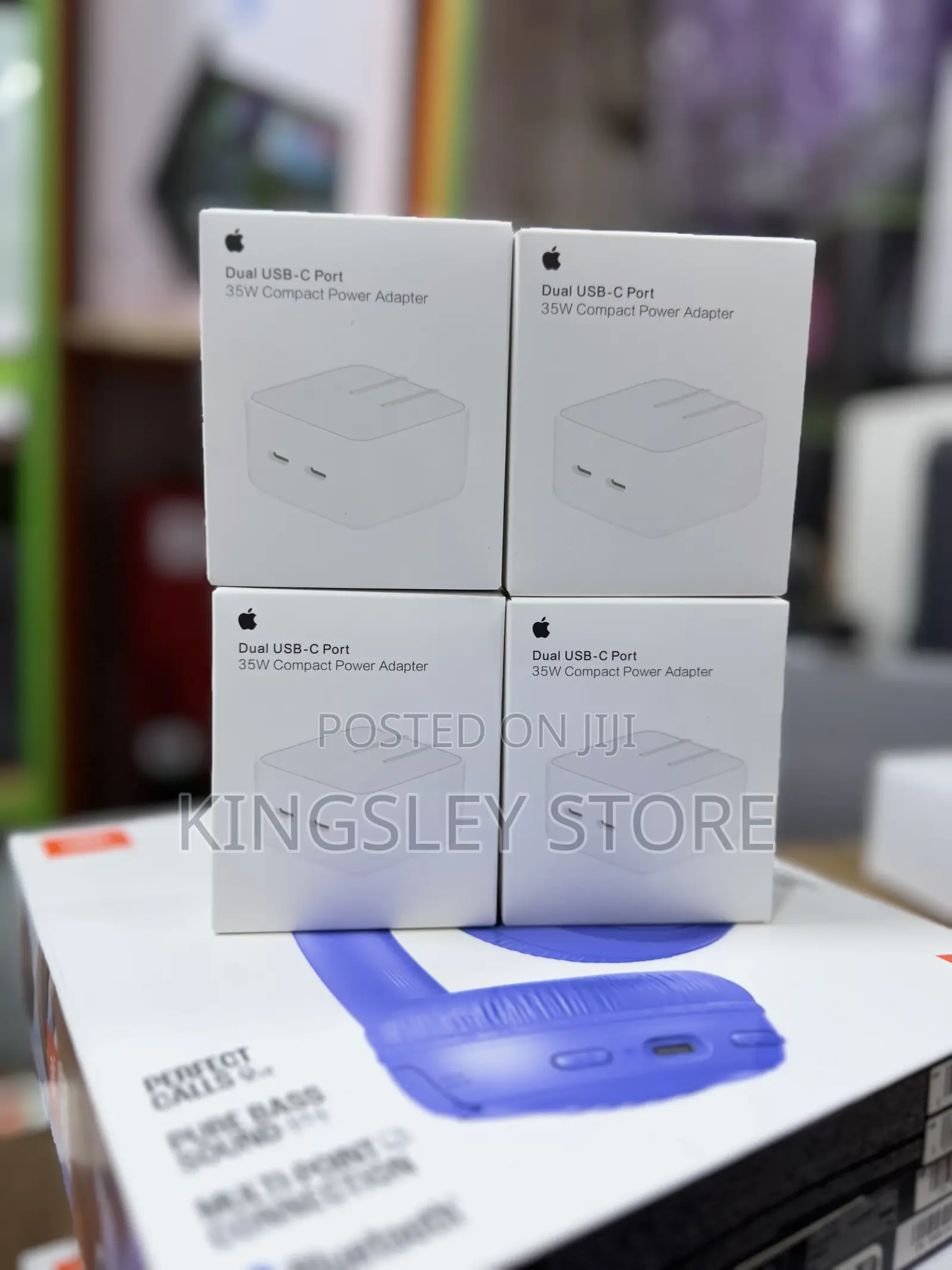 Original 35w Dual Usb-c Port Compact Power Adapter