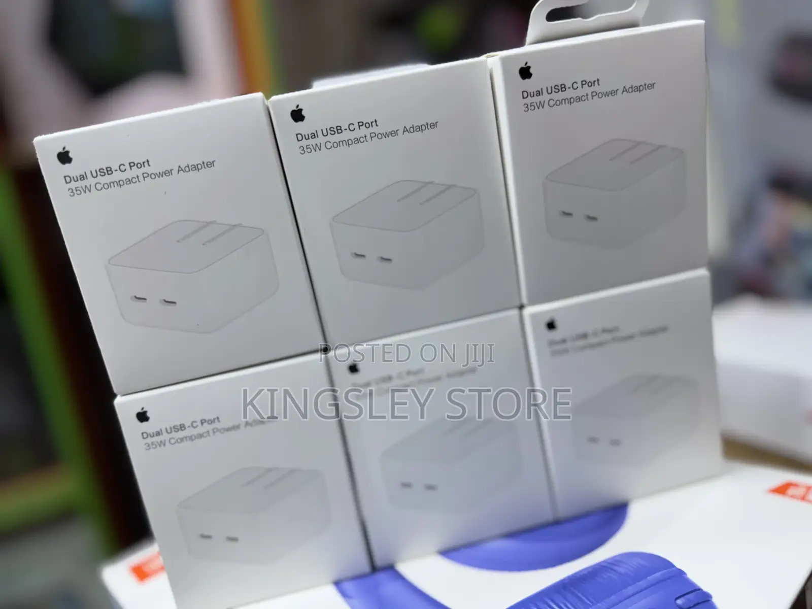 Original 35w Dual Usb-c Port Compact Power Adapter
