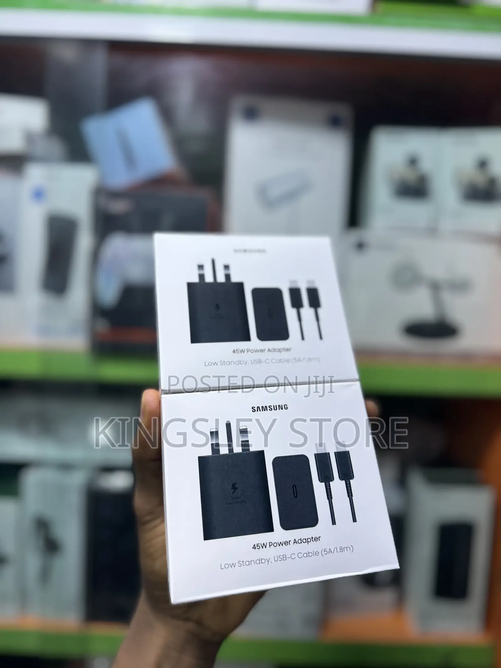 Original Samsung Charger 45w Superfast Charging W/Usb-c To Usb-c Cable