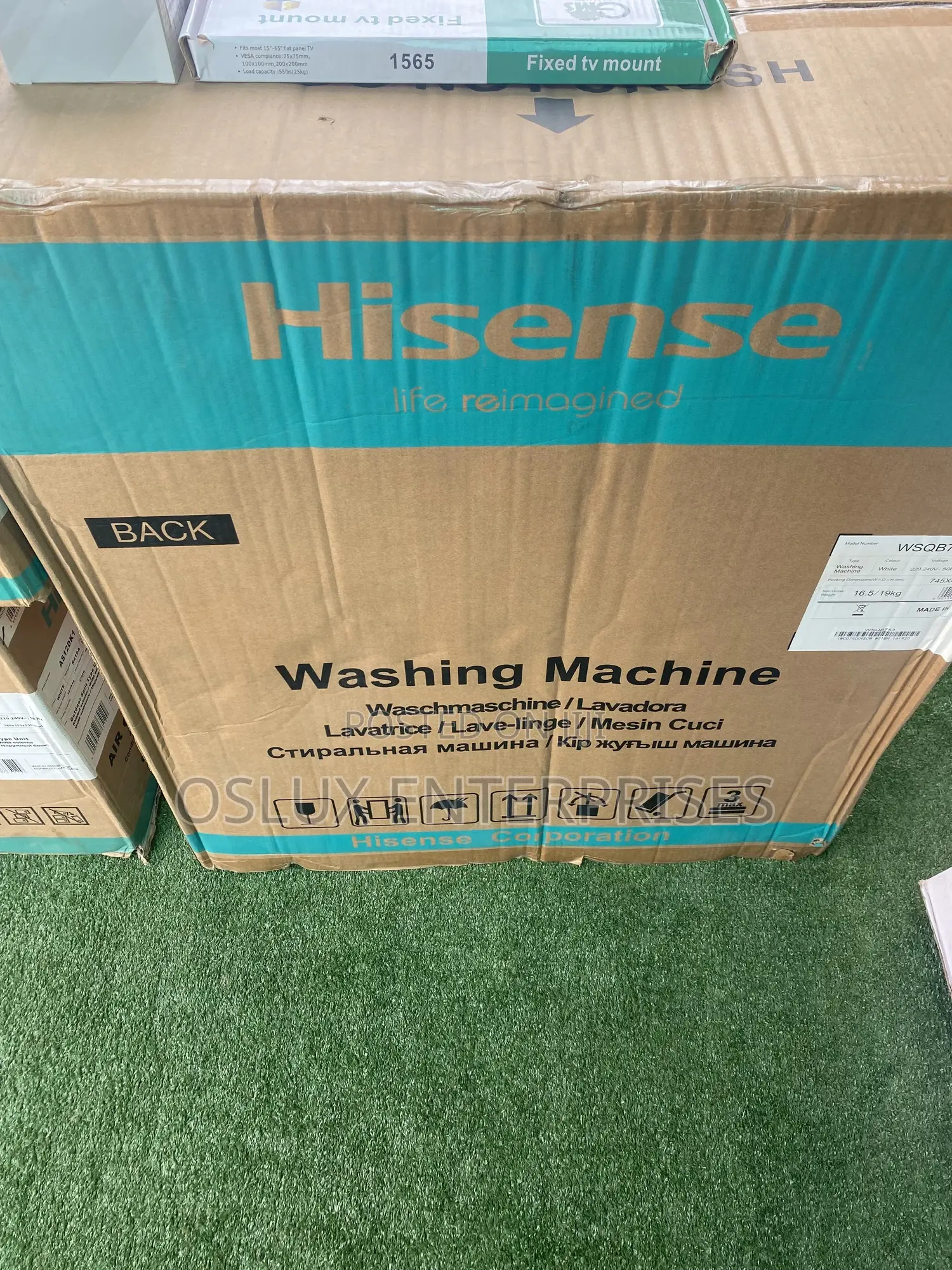 Hisense 7.5kg Washing Machine (Top Load Twin Tub)