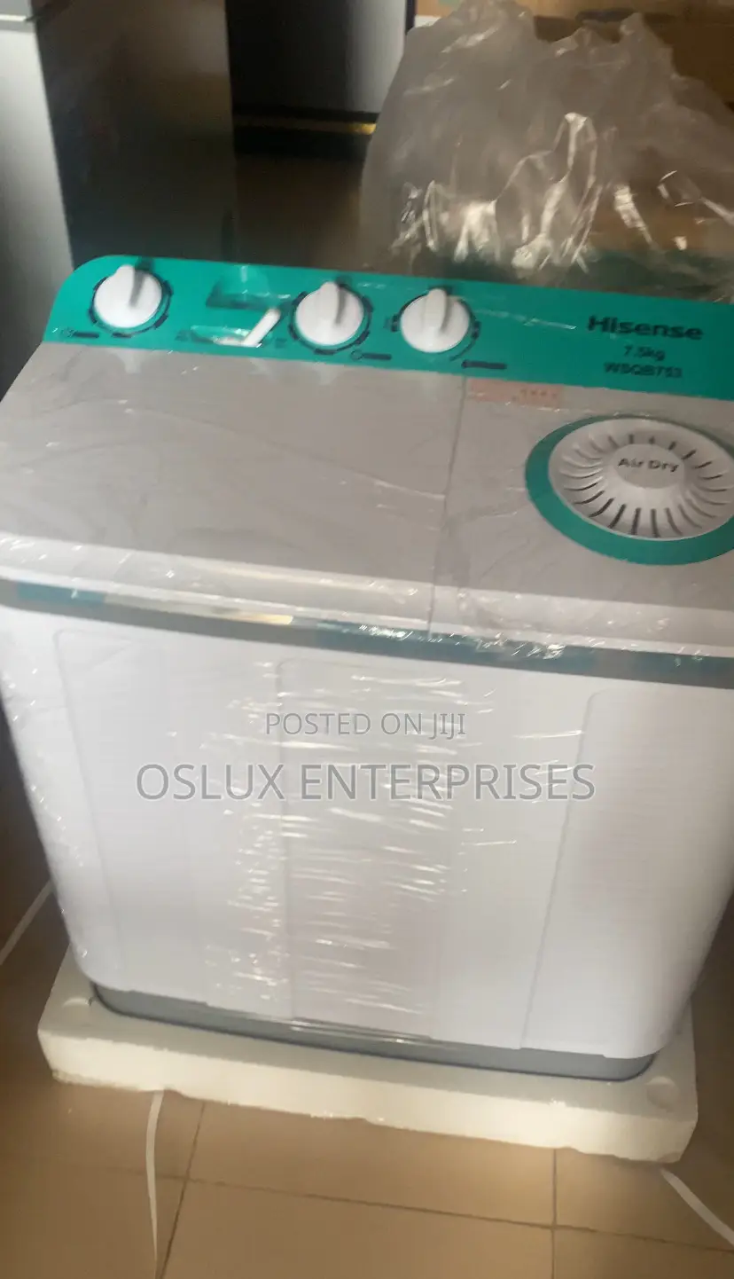 Hisense 7.5kg Washing Machine (Top Load Twin Tub)