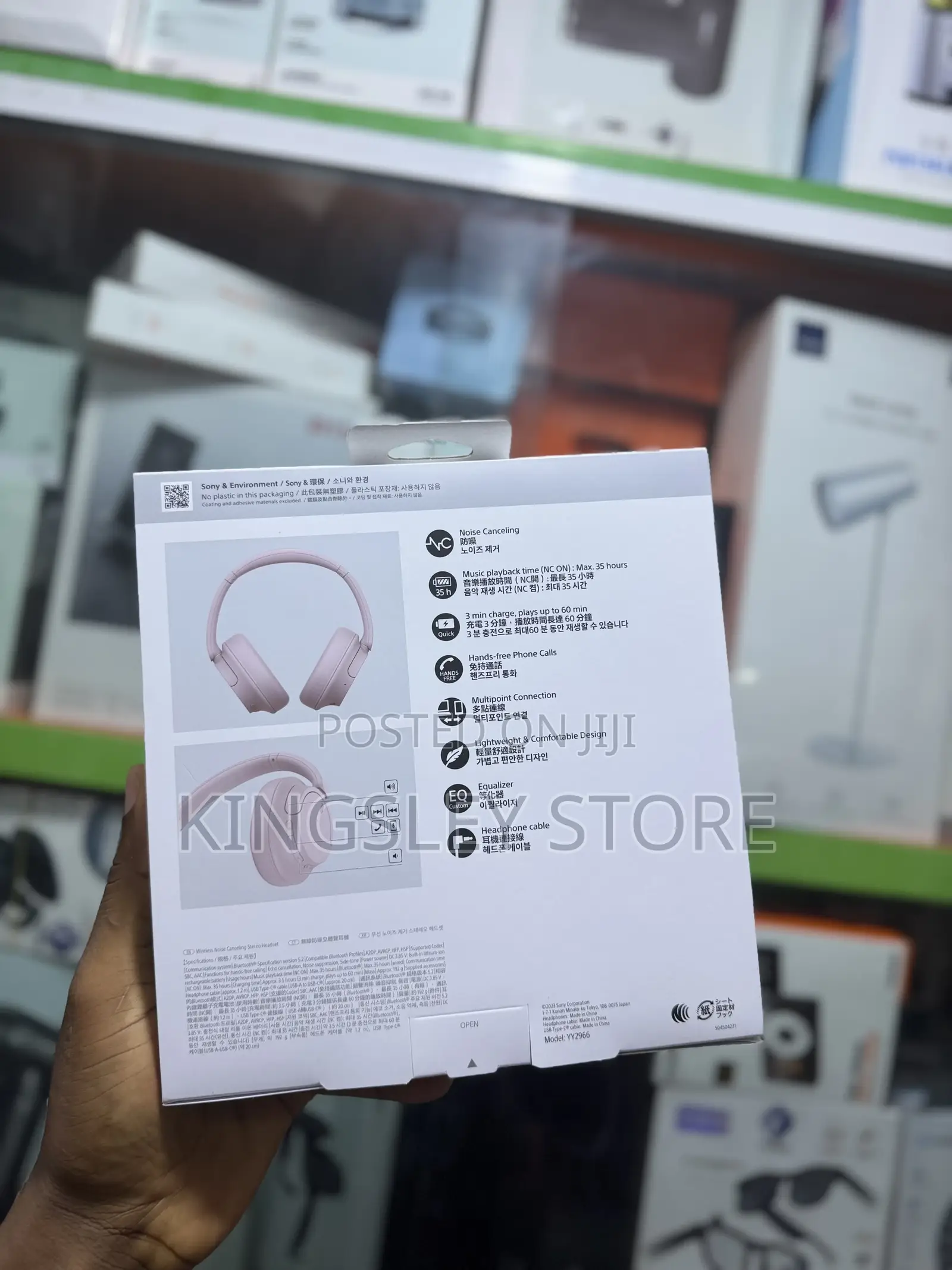 Sony Wh-ch720n Noise Canceling Wireless Headphones Bluetooth