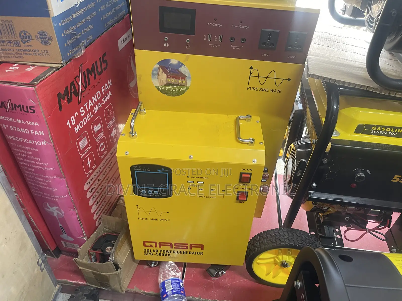 500va Qasa Inverter Solar Power Generator