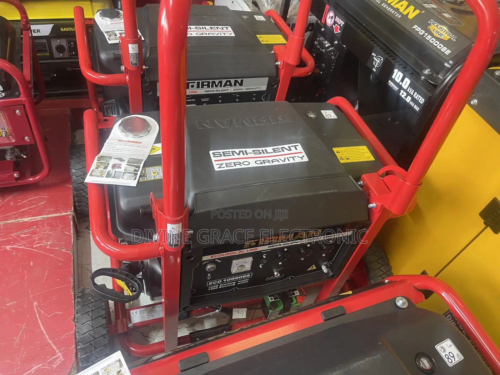 9.5kva Brand New Firman Petrol Generator 100% Copper Coil
