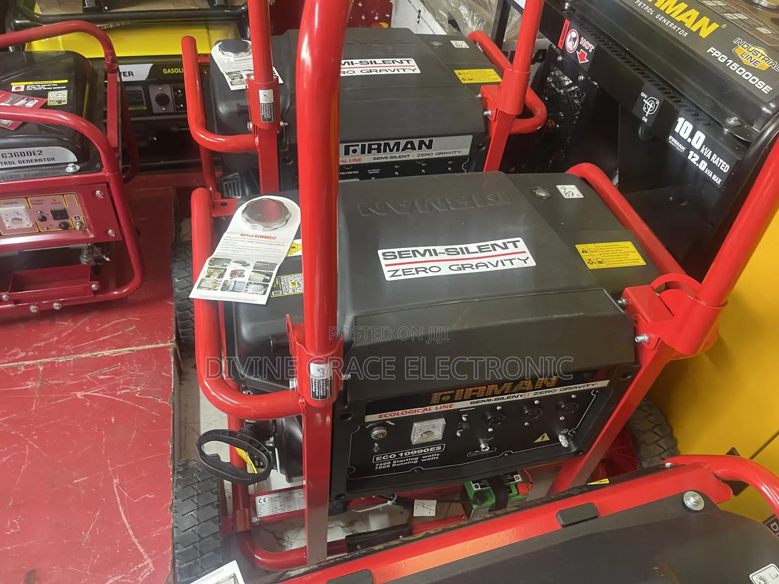 9.5kva Brand New Firman Petrol Generator 100% Copper Coil