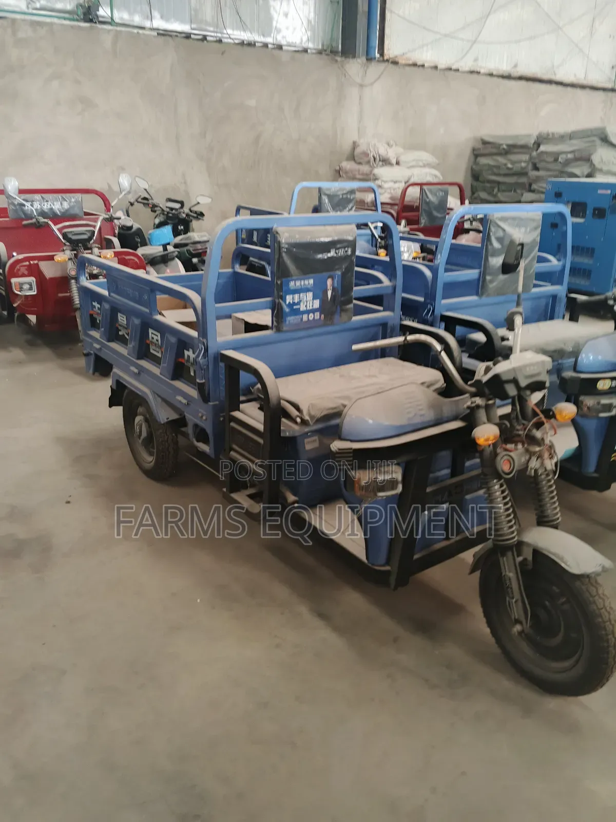Electric Powered Cargo Trycircle