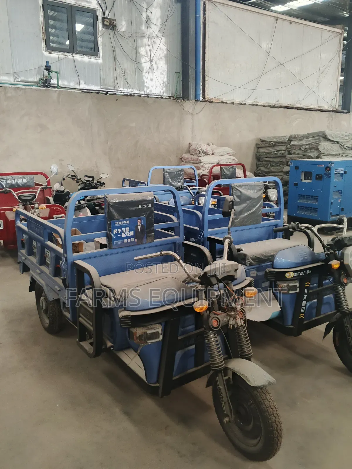 Electric Powered Cargo Trycircle