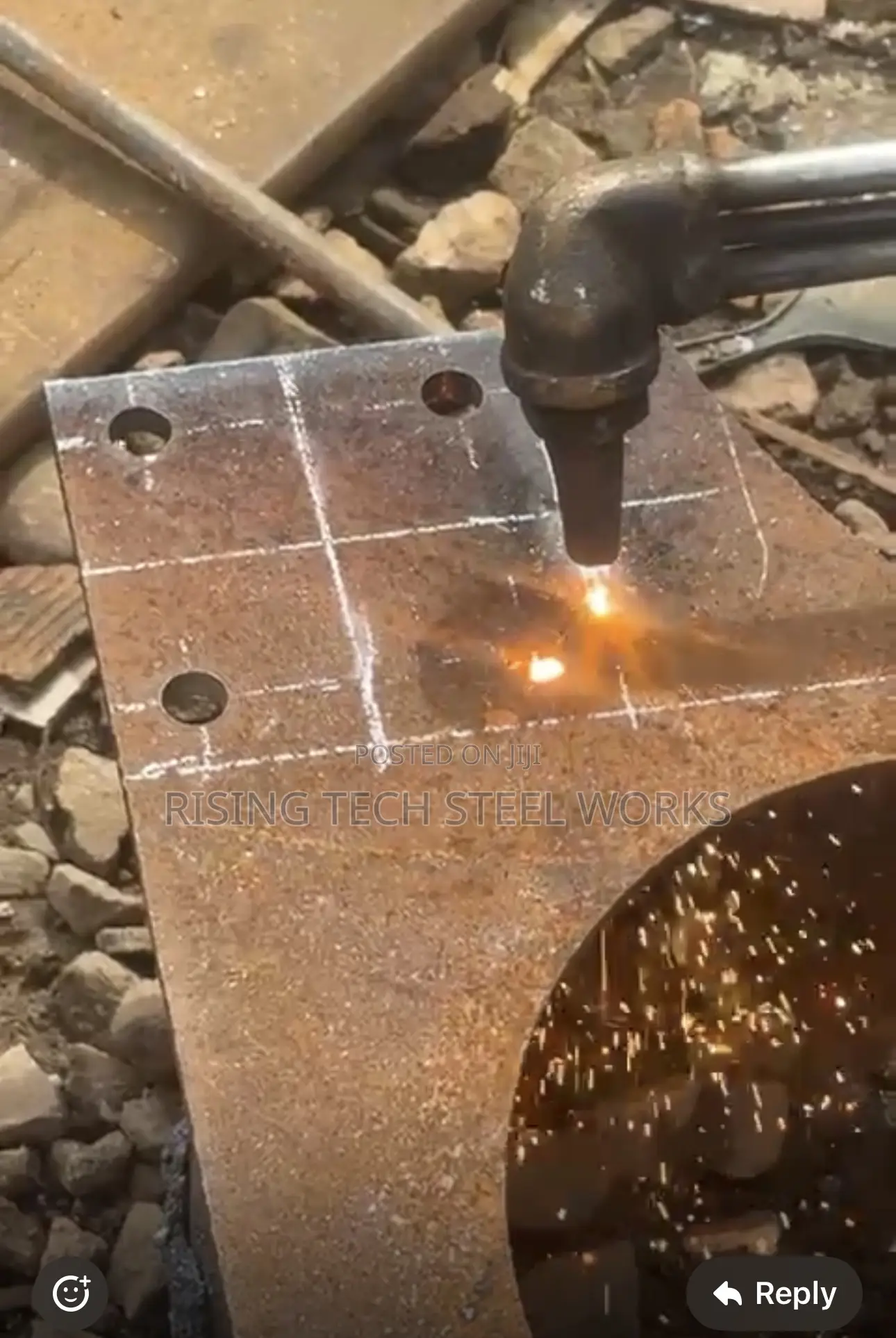 Base Plate 100mm X 100mm