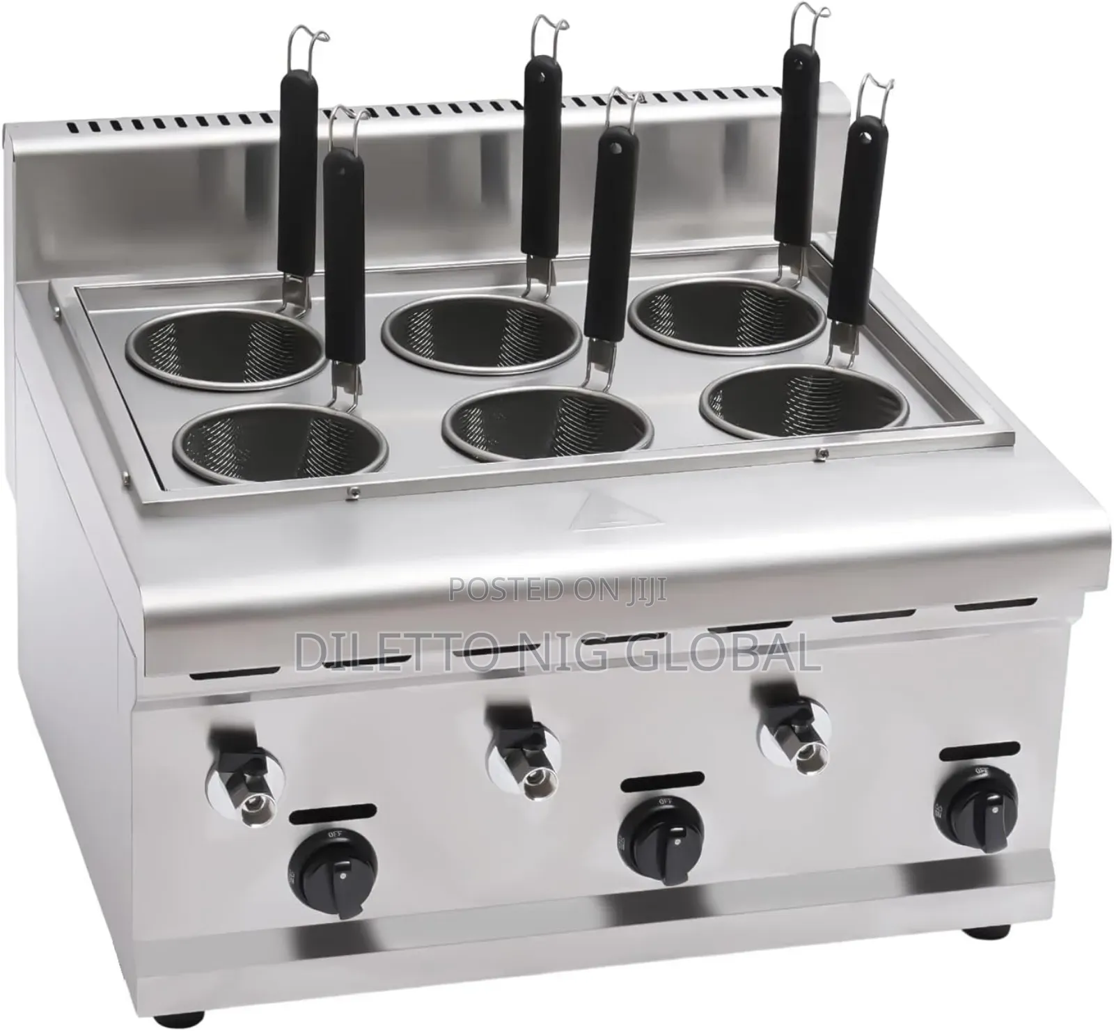 Commercial Electric Pasta Cooker With 6 Baskets