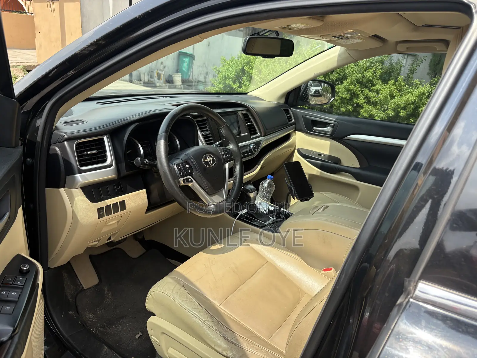 Toyota Highlander XLE 4dr SUV AWD (3.5L 6cyl 6A) 2015 Black