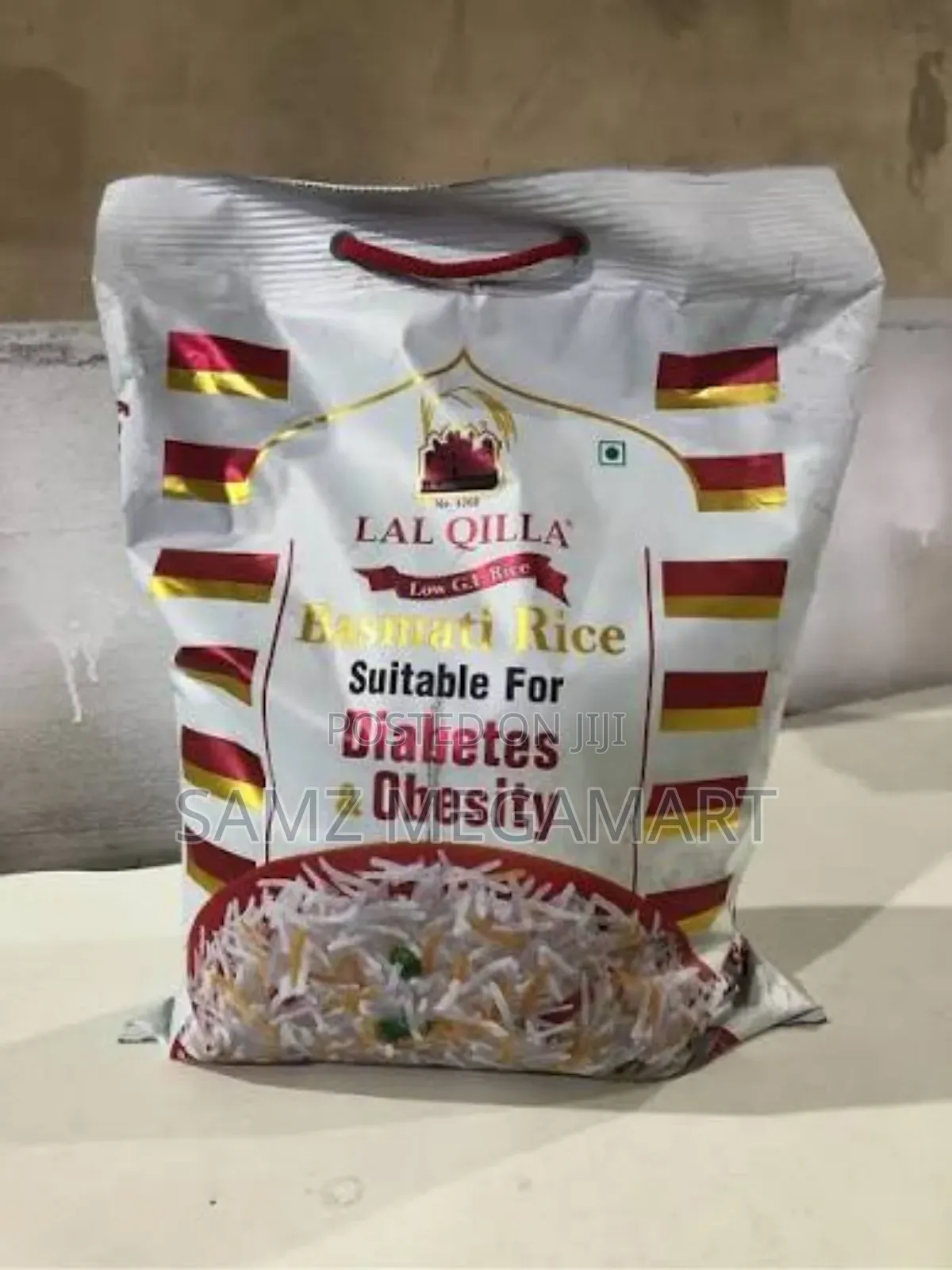 Lal Qilla Basmati Diabetic Rice 5kg – Low Gi Rice for Healthier Living