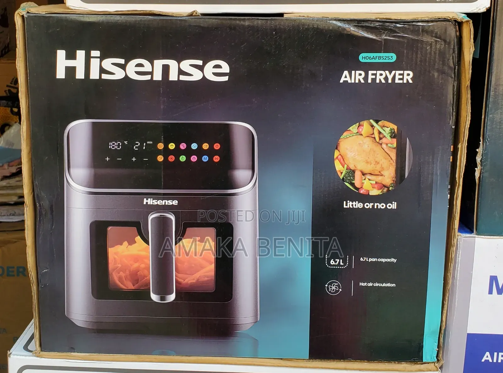 Hisense Airfryer 6.7l